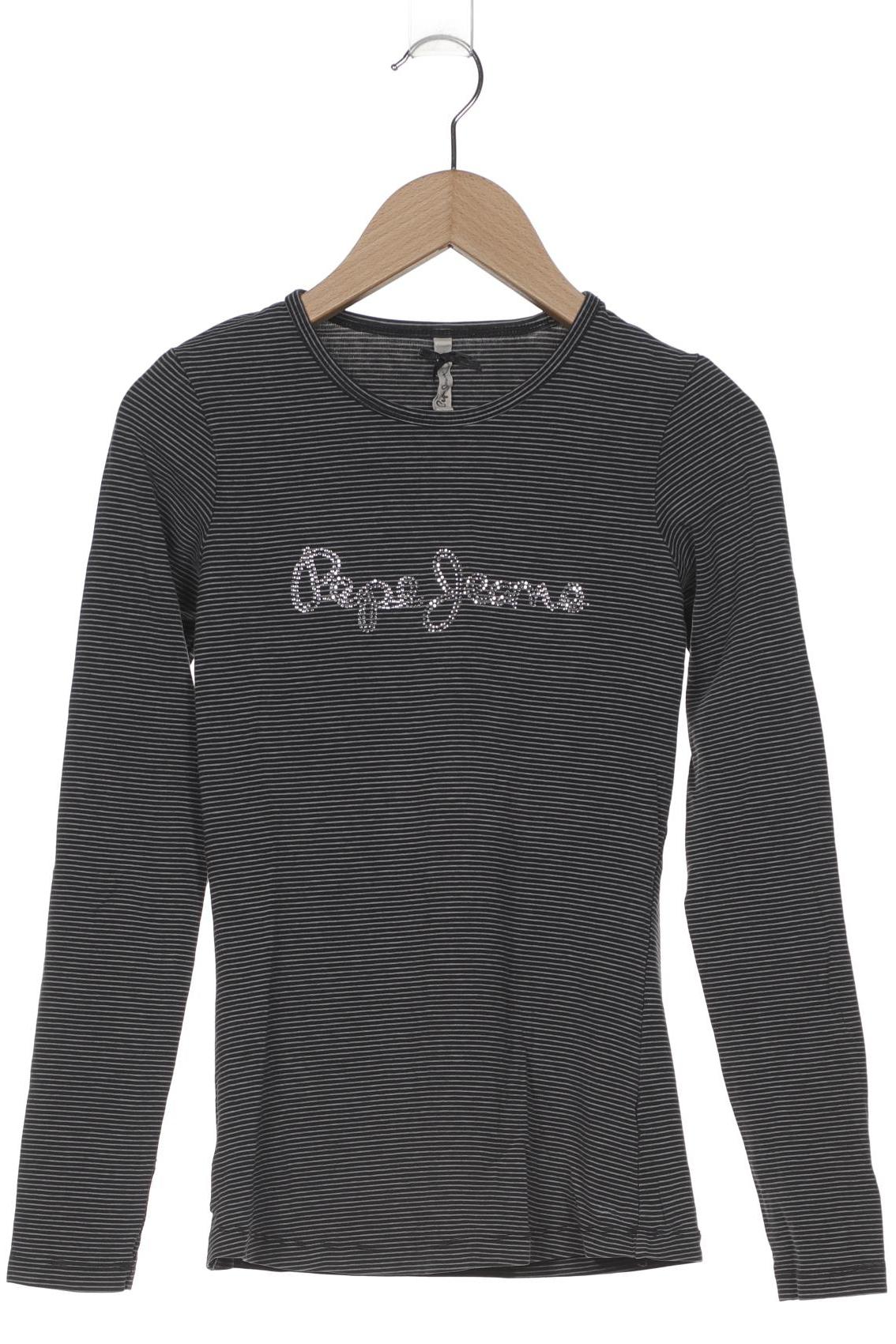 

Pepe Jeans Damen Langarmshirt, schwarz, Gr. 34