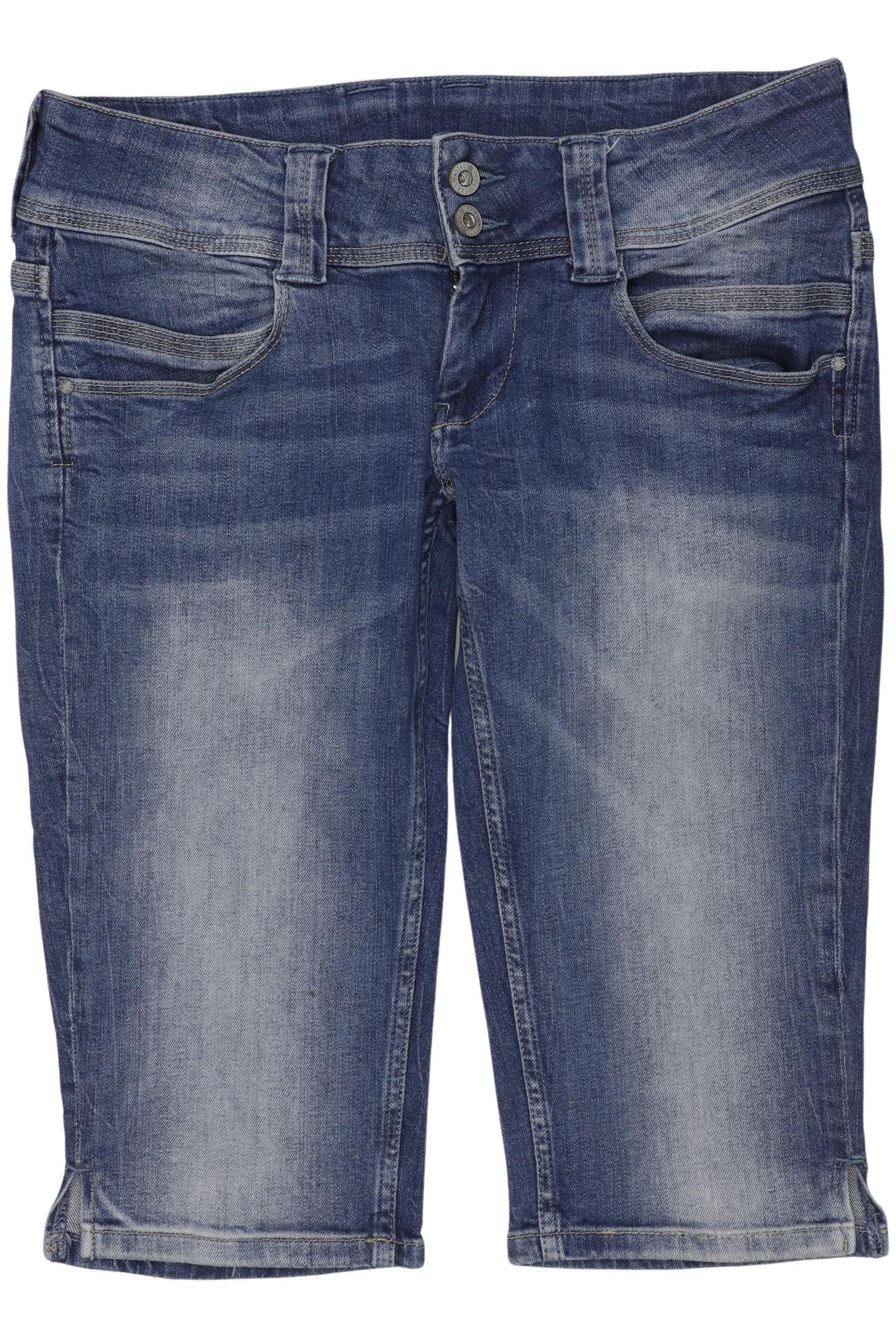 

Pepe Jeans Damen Shorts, blau, Gr. 28