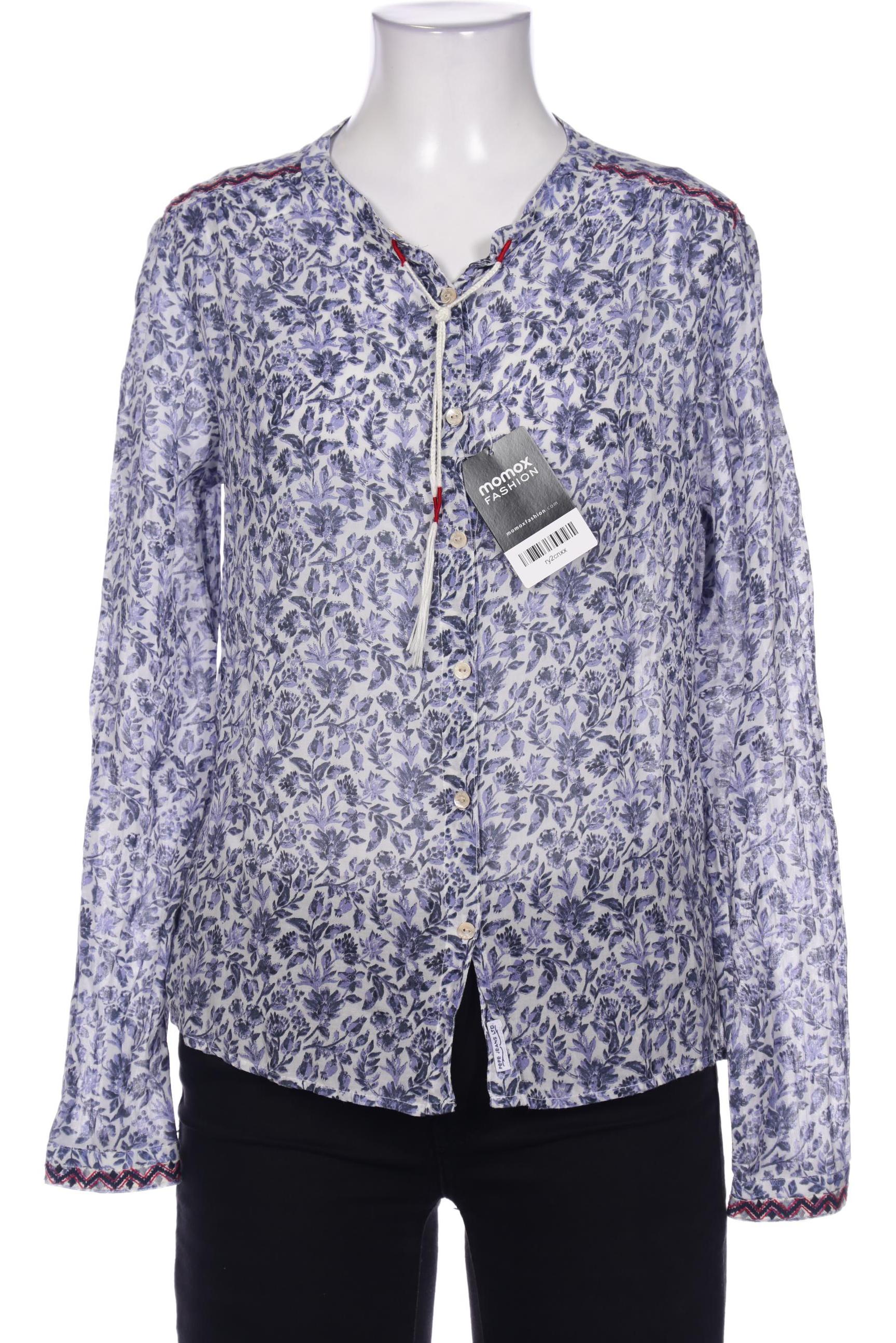 

Pepe Jeans Damen Bluse, blau, Gr. 38