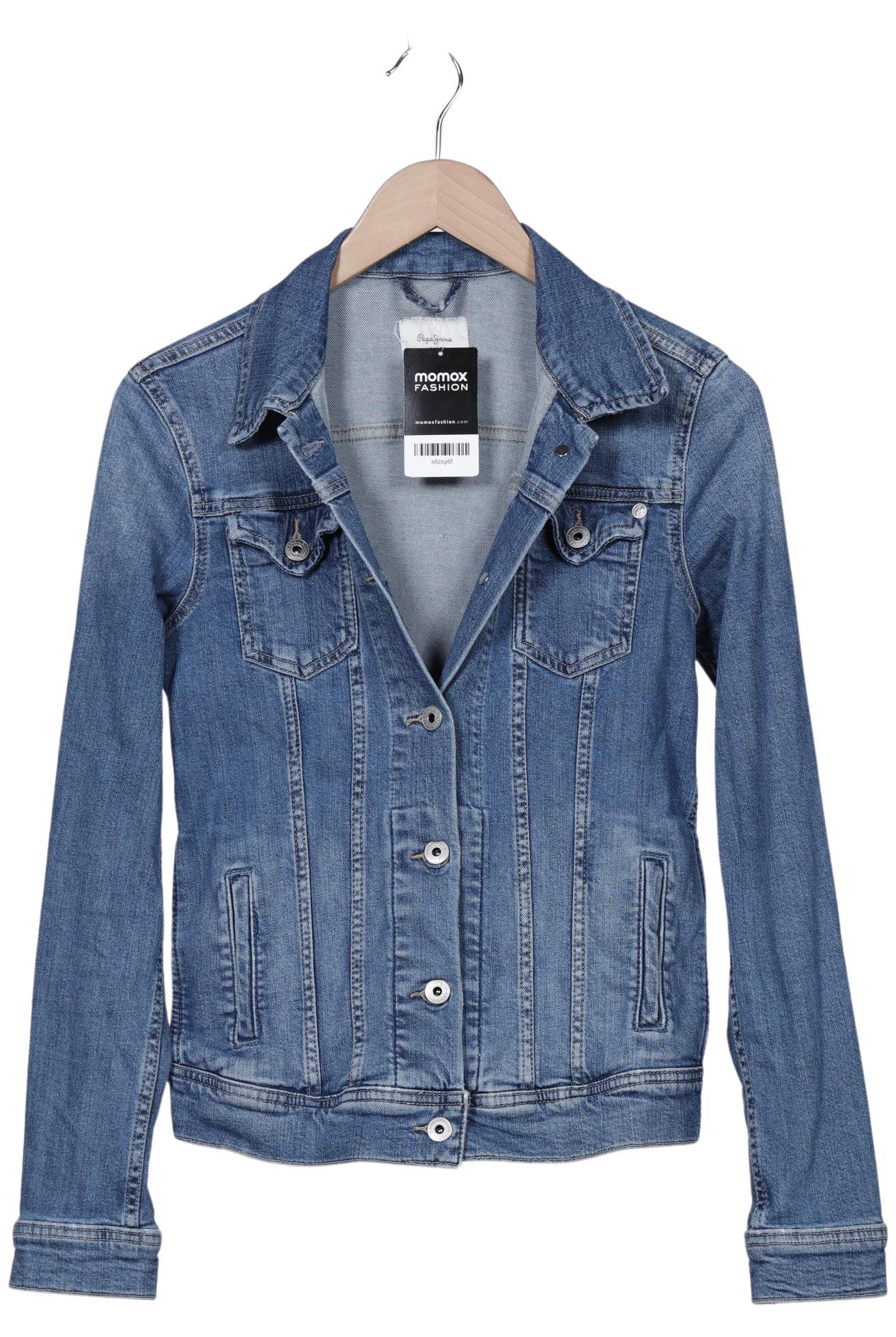 

Pepe Jeans Damen Jacke, blau, Gr. 38