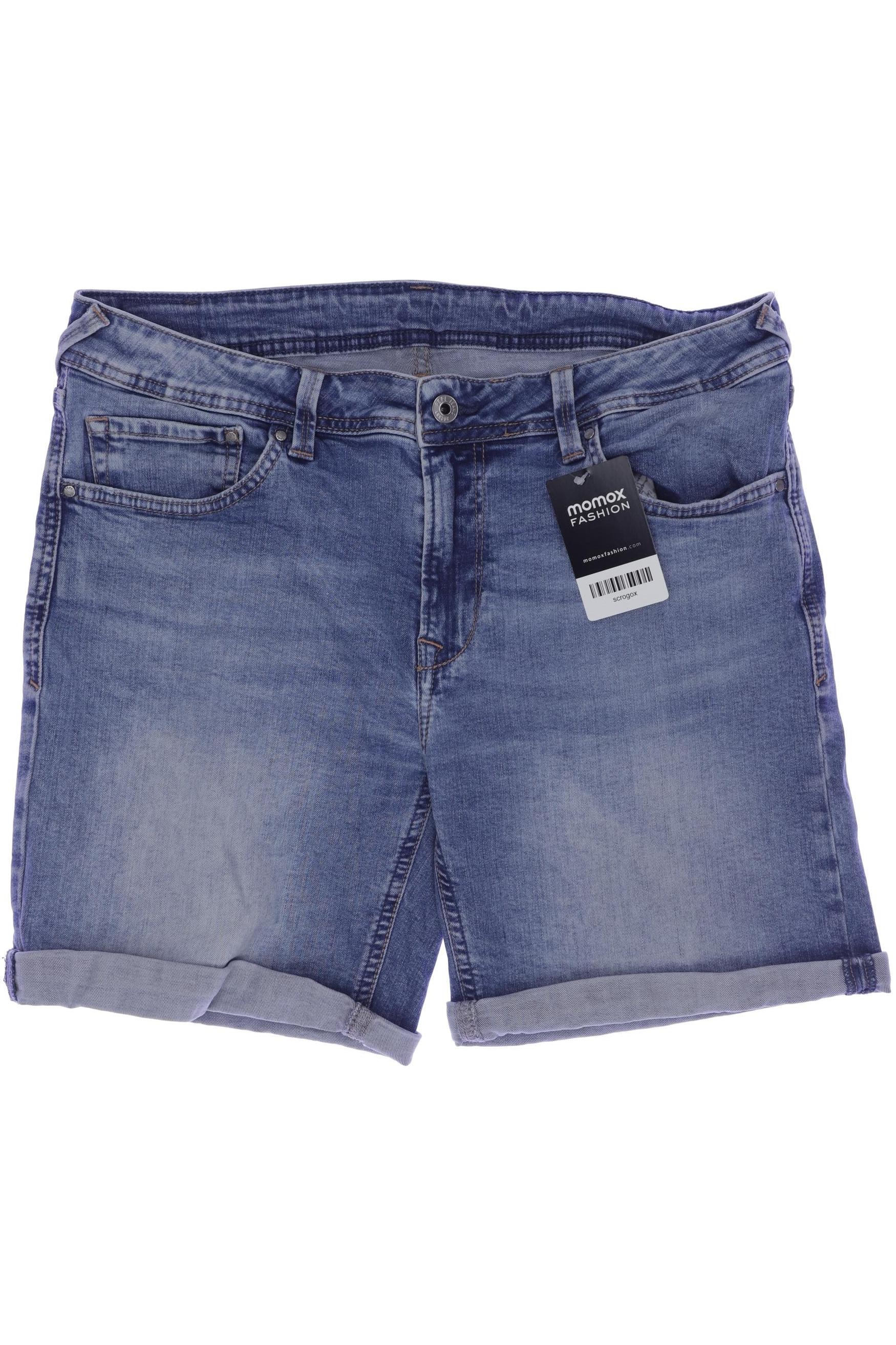 

Pepe Jeans Damen Shorts, blau, Gr. 31