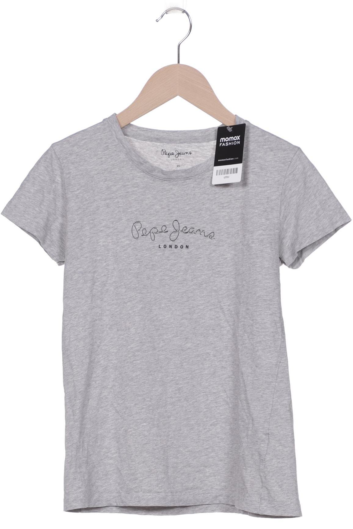 

Pepe Jeans Damen T-Shirt, grau, Gr. 34