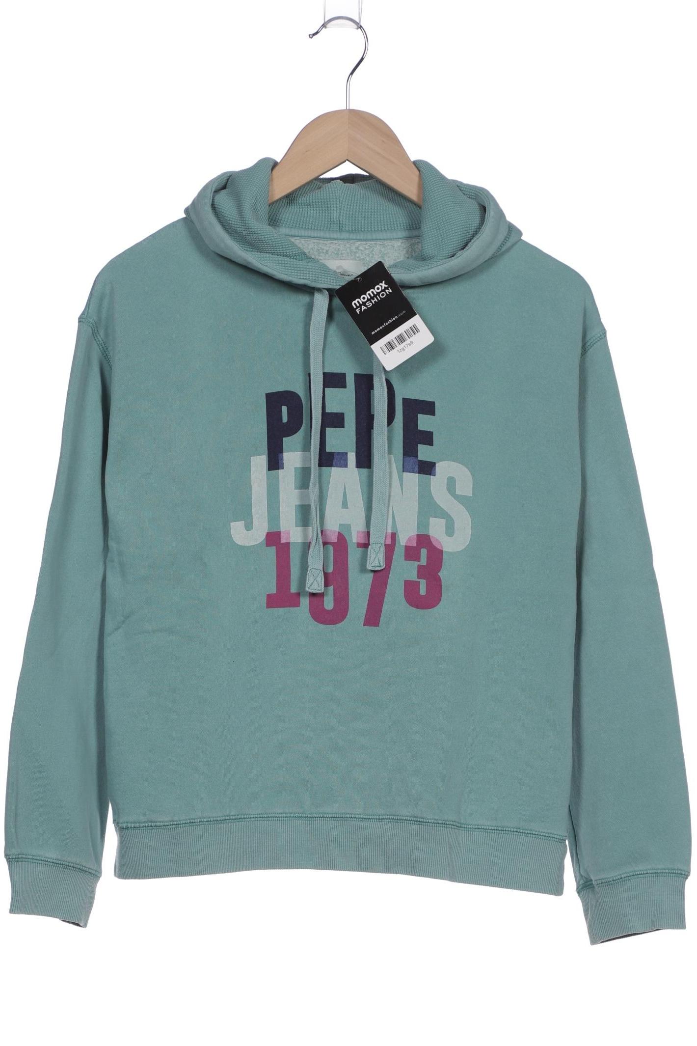 

Pepe Jeans Damen Kapuzenpullover, türkis, Gr. 36