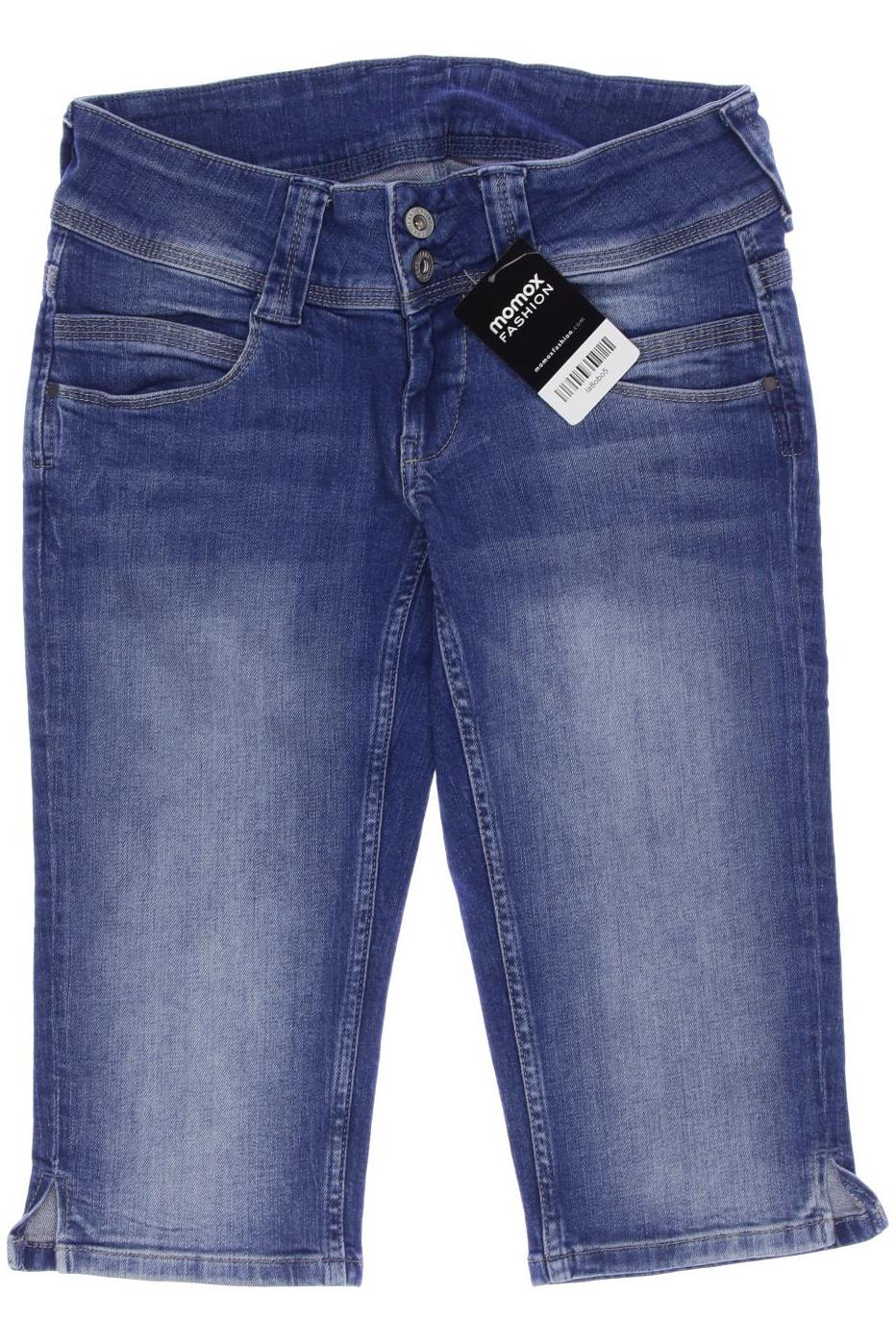 

Pepe Jeans Damen Shorts, blau, Gr. 26