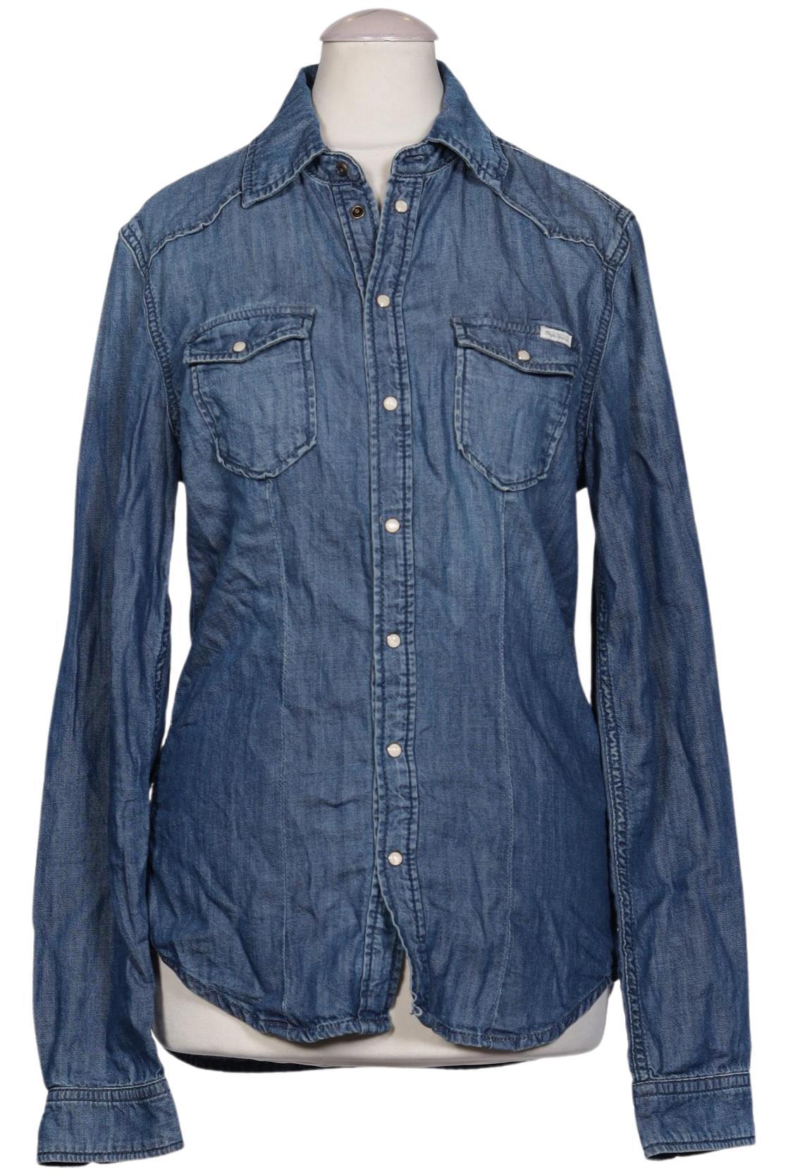 

Pepe Jeans Damen Bluse, blau, Gr. 36