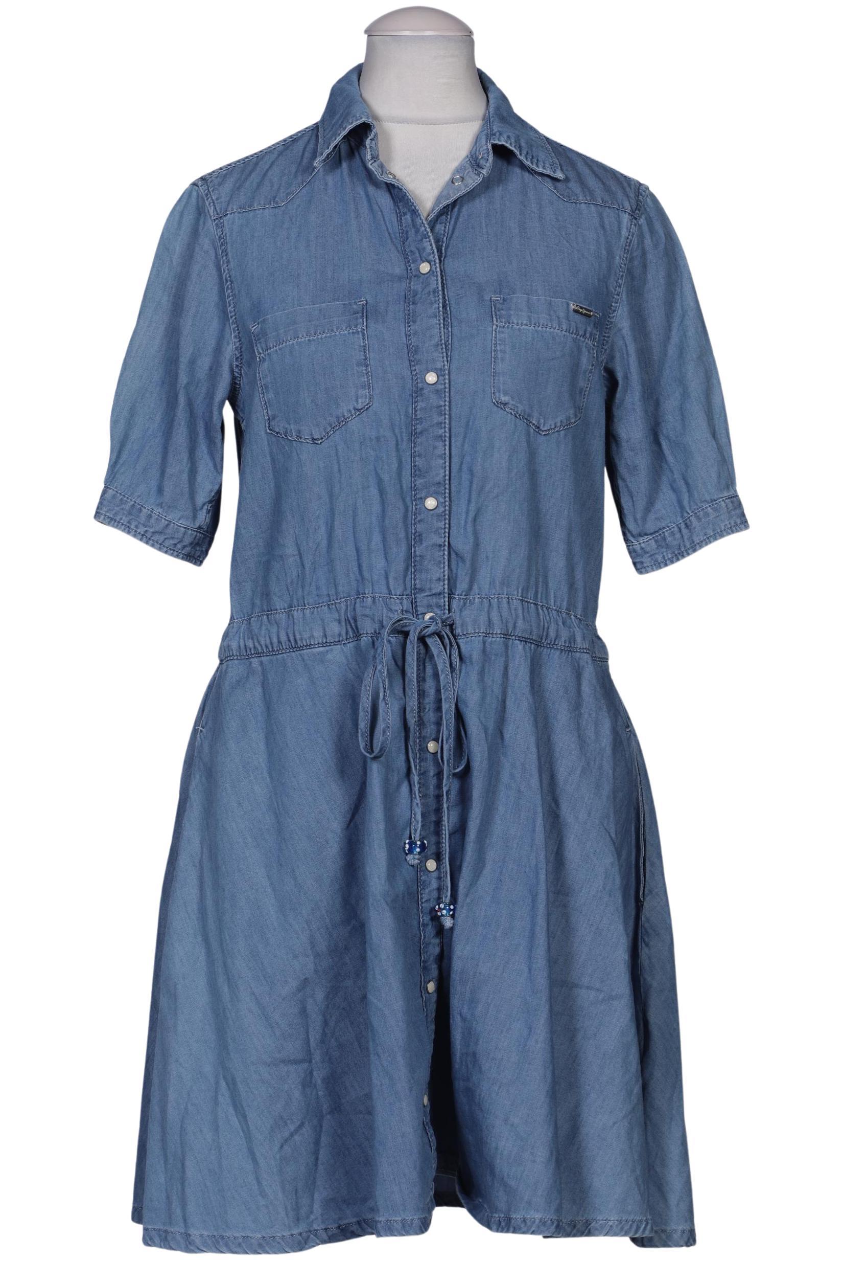 

Pepe Jeans Damen Kleid, blau, Gr. 34