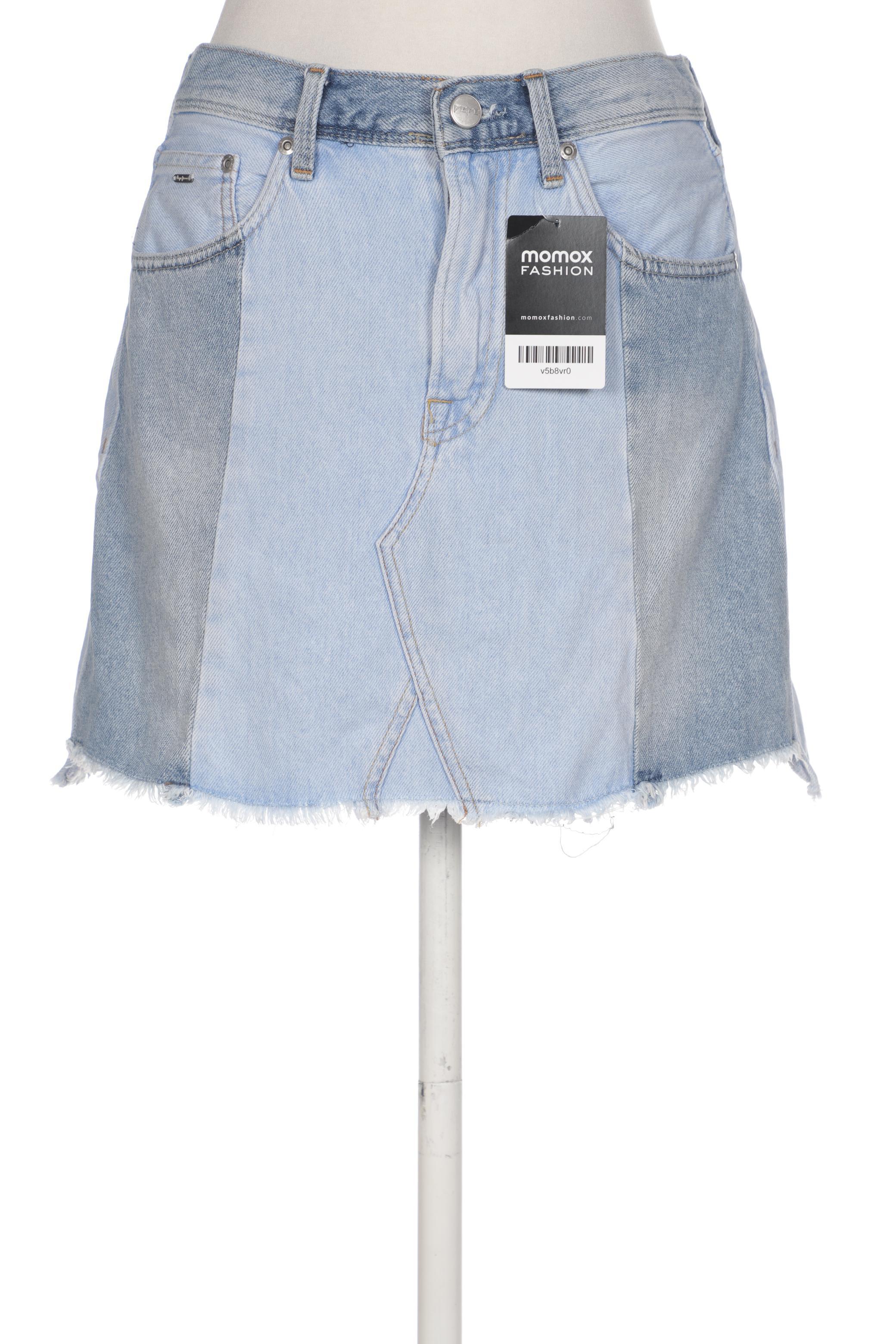 

Pepe Jeans Damen Rock, blau, Gr. 36