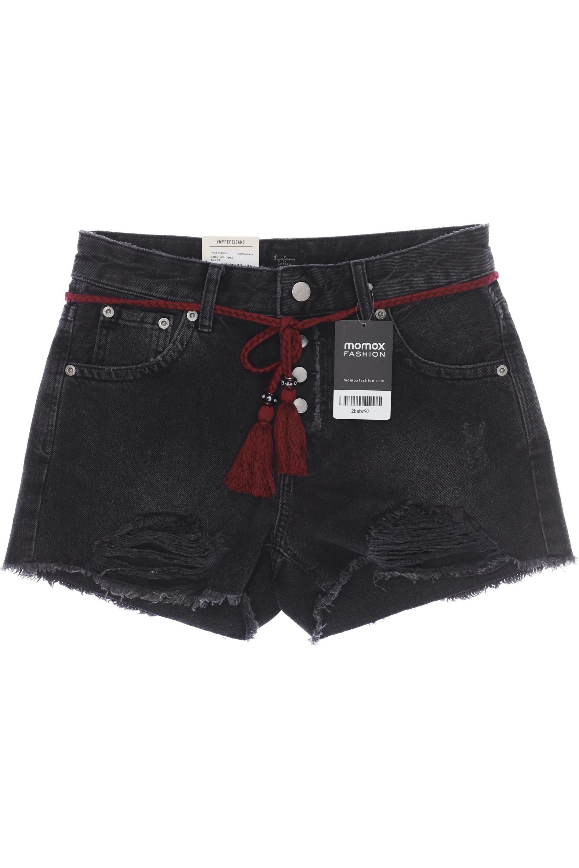 

Pepe Jeans Damen Shorts, schwarz, Gr. 34