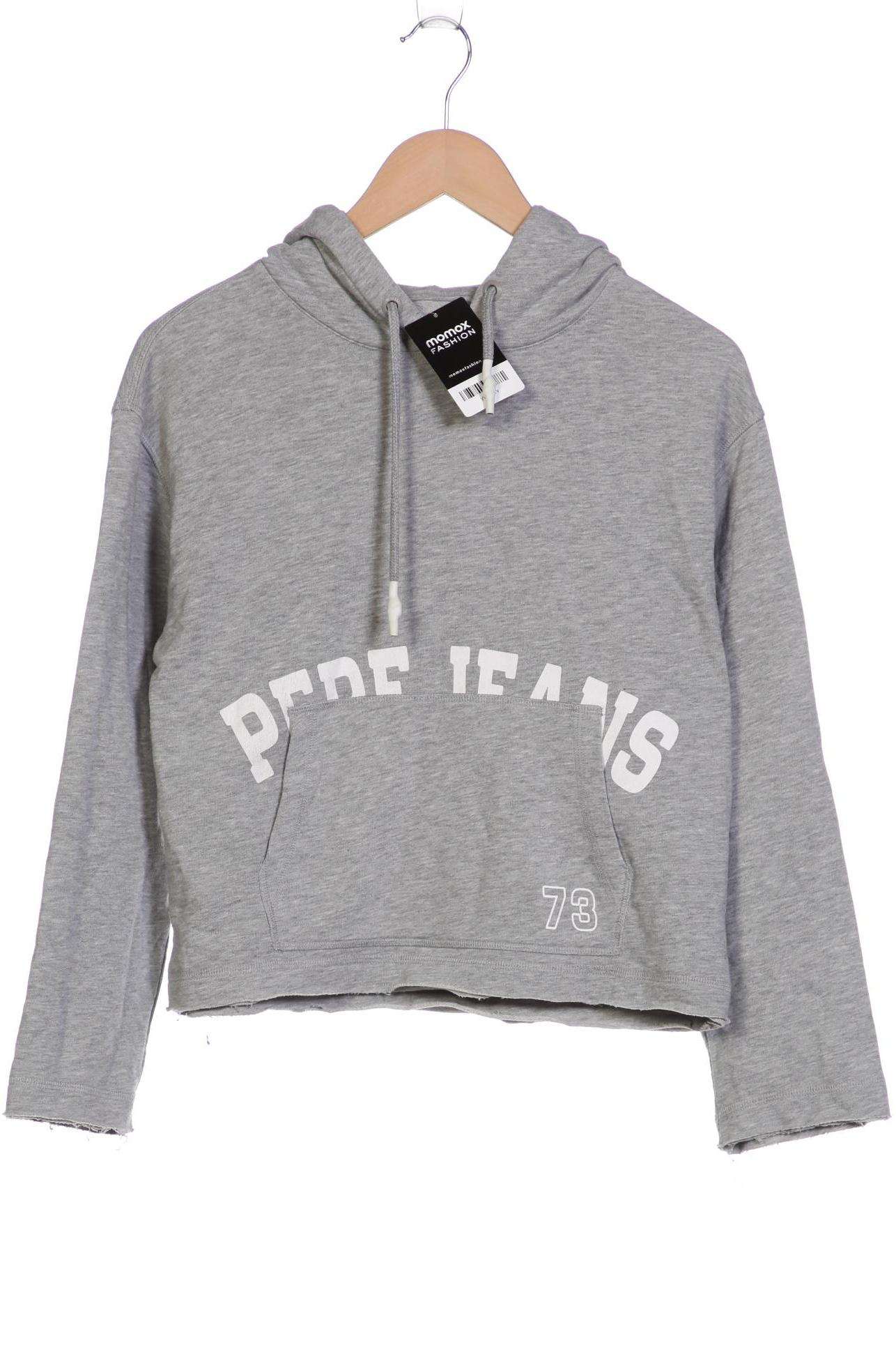 

Pepe Jeans Damen Kapuzenpullover, grau, Gr. 34