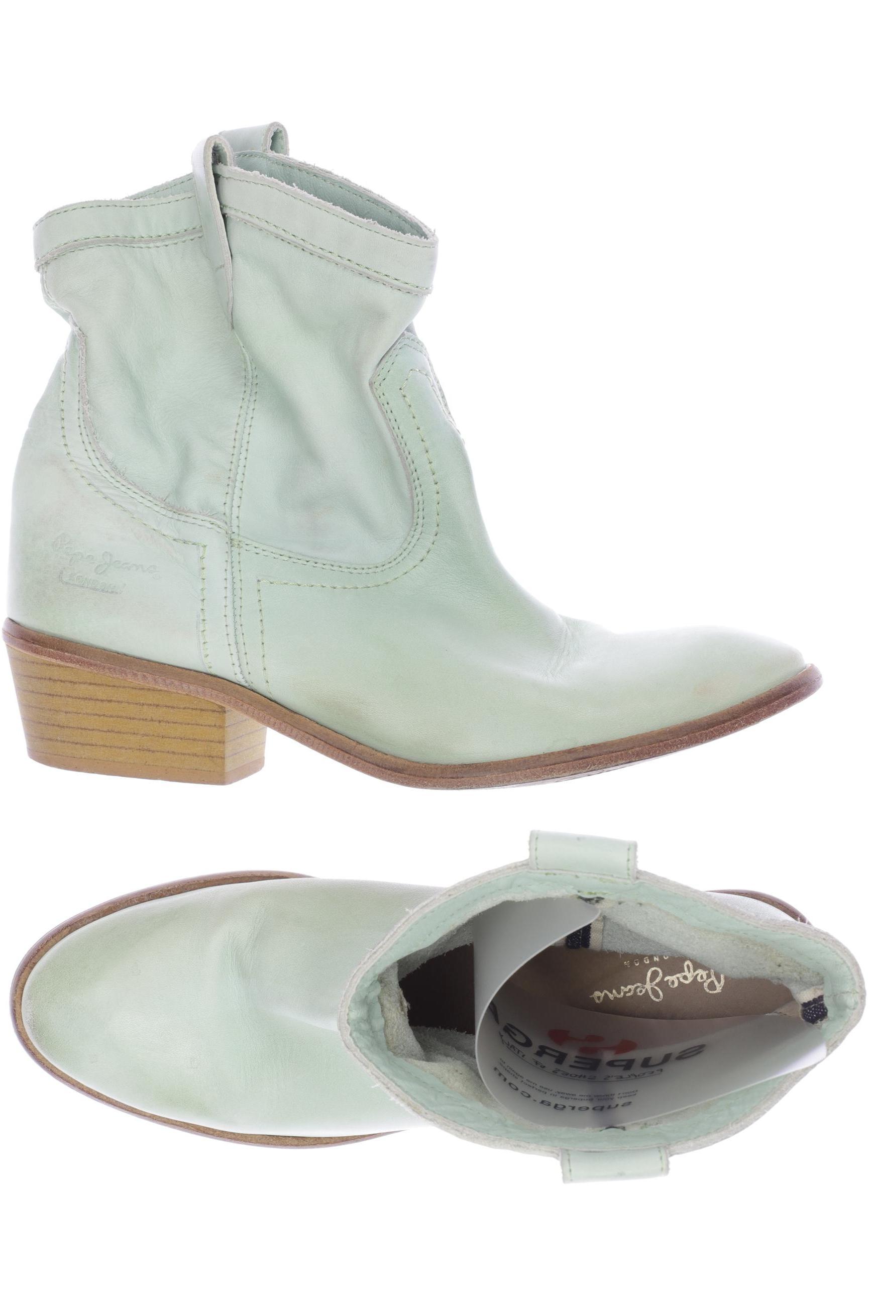 

Pepe Jeans Damen Stiefelette, hellgrün