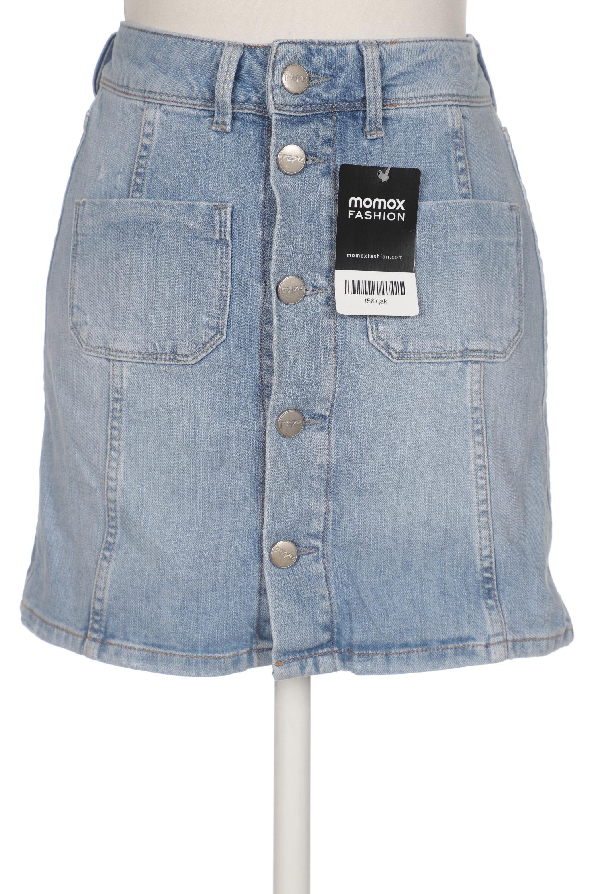 

Pepe Jeans Damen Rock, hellblau, Gr. 34