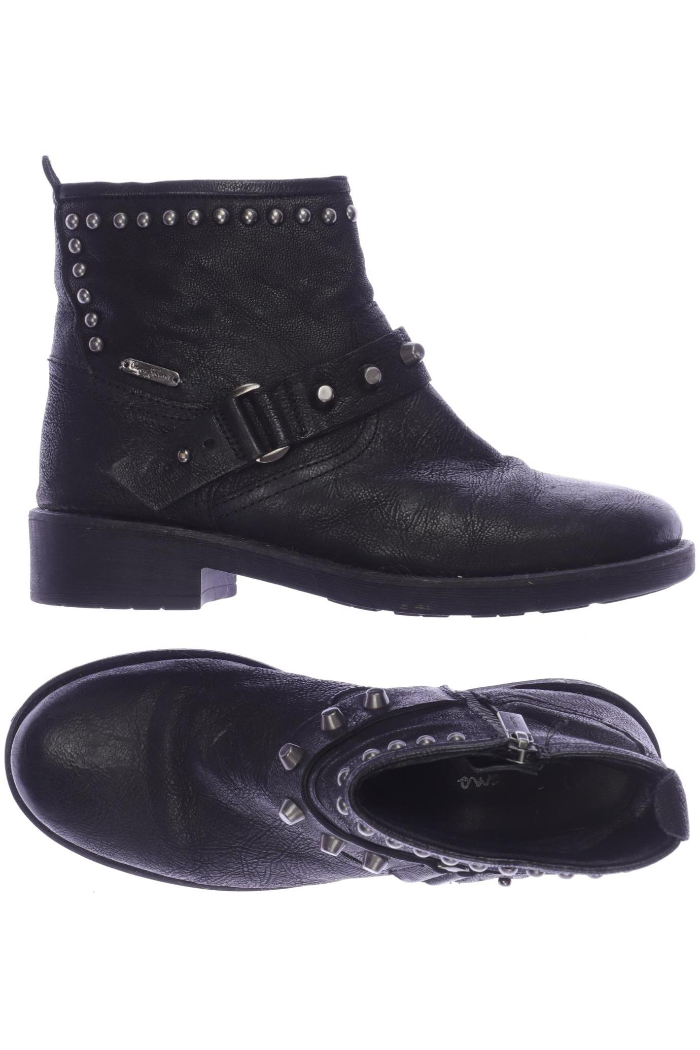 

Pepe Jeans Damen Stiefelette, schwarz