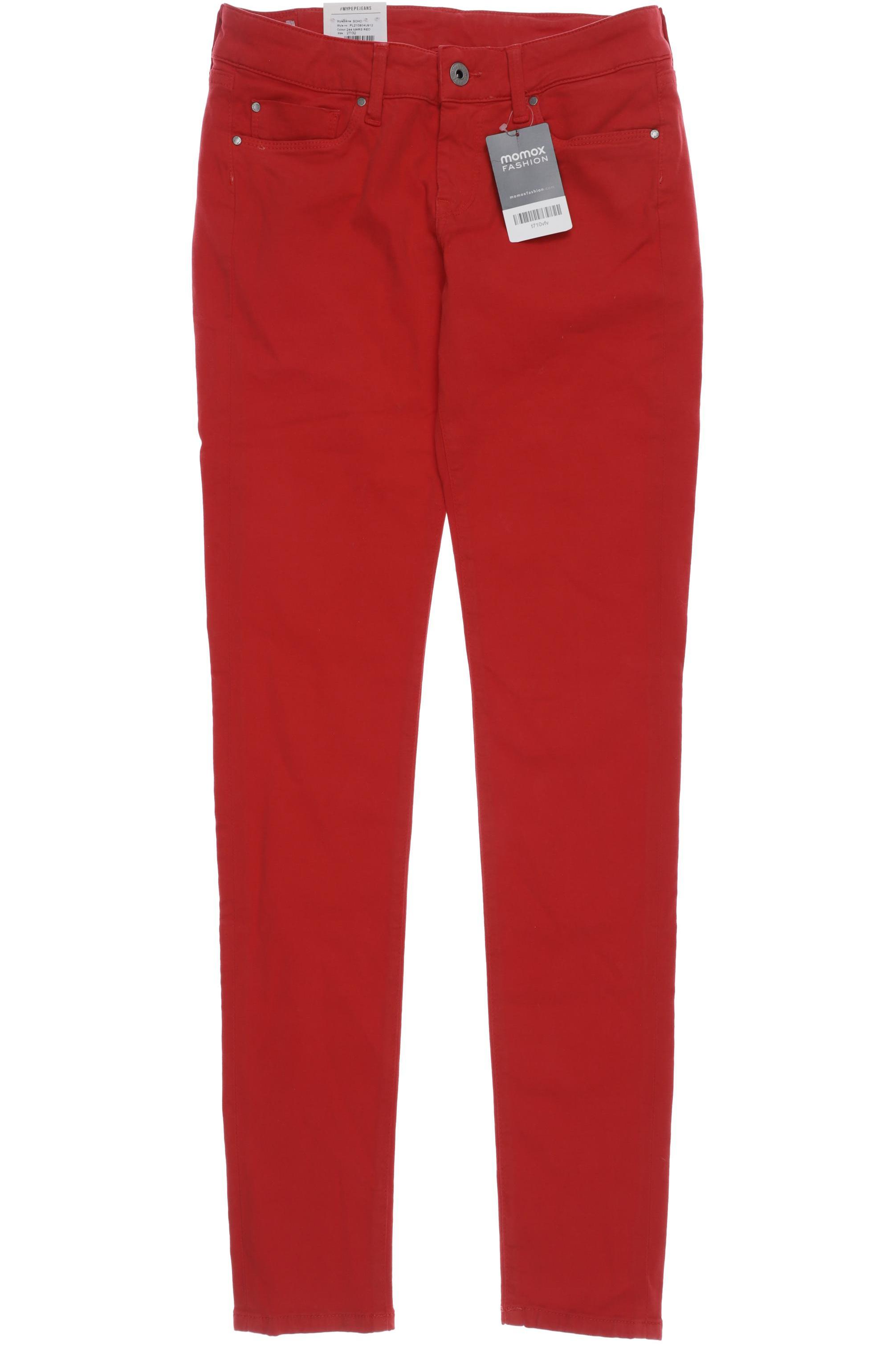 

Pepe Jeans Damen Jeans, rot, Gr. 27