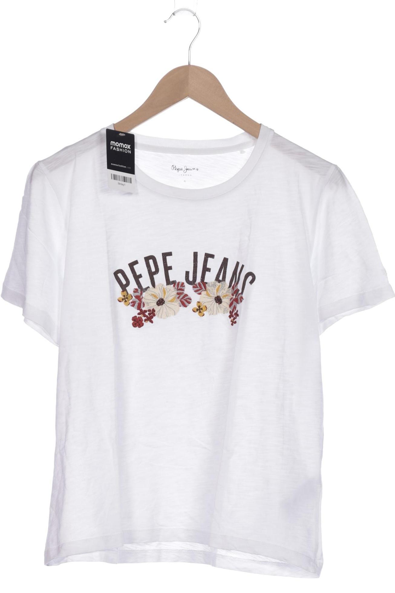 

Pepe Jeans Damen T-Shirt, weiß, Gr. 44