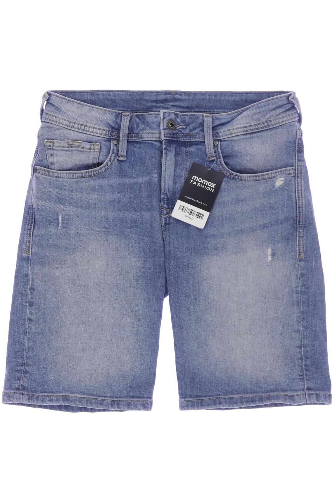 

Pepe Jeans Damen Shorts, blau, Gr. 26