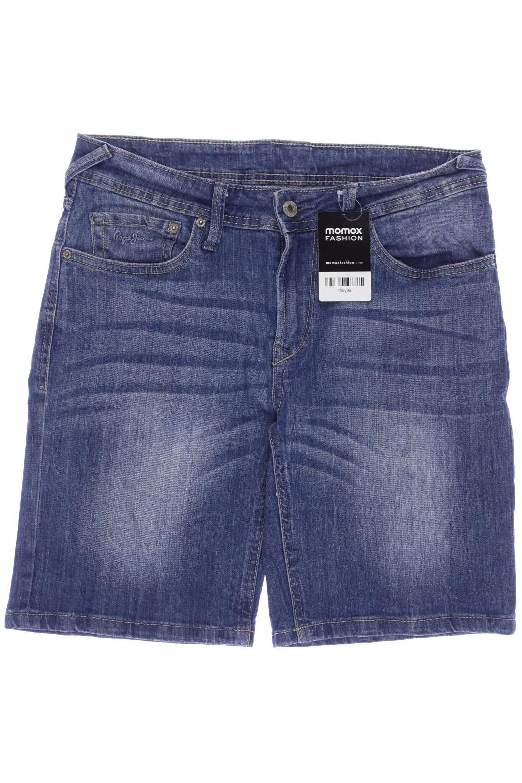 

Pepe Jeans Damen Shorts, blau, Gr. 31
