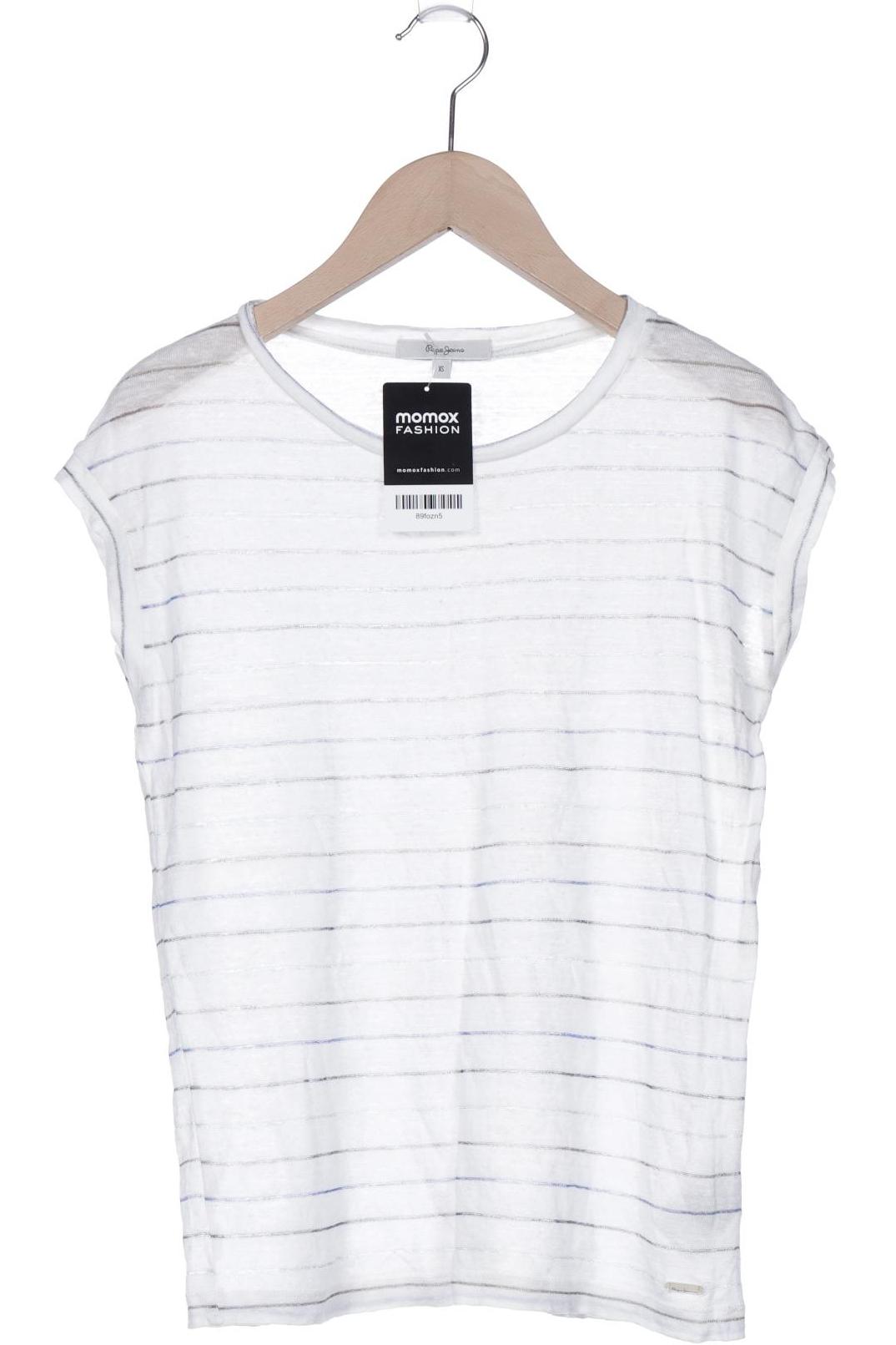 

Pepe Jeans Damen T-Shirt, cremeweiß, Gr. 34