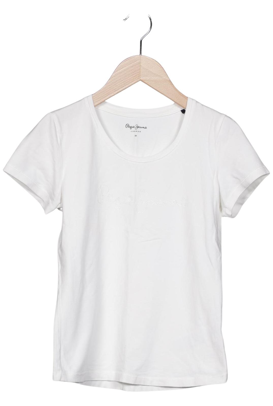 

Pepe Jeans Damen T-Shirt, weiß, Gr. 34