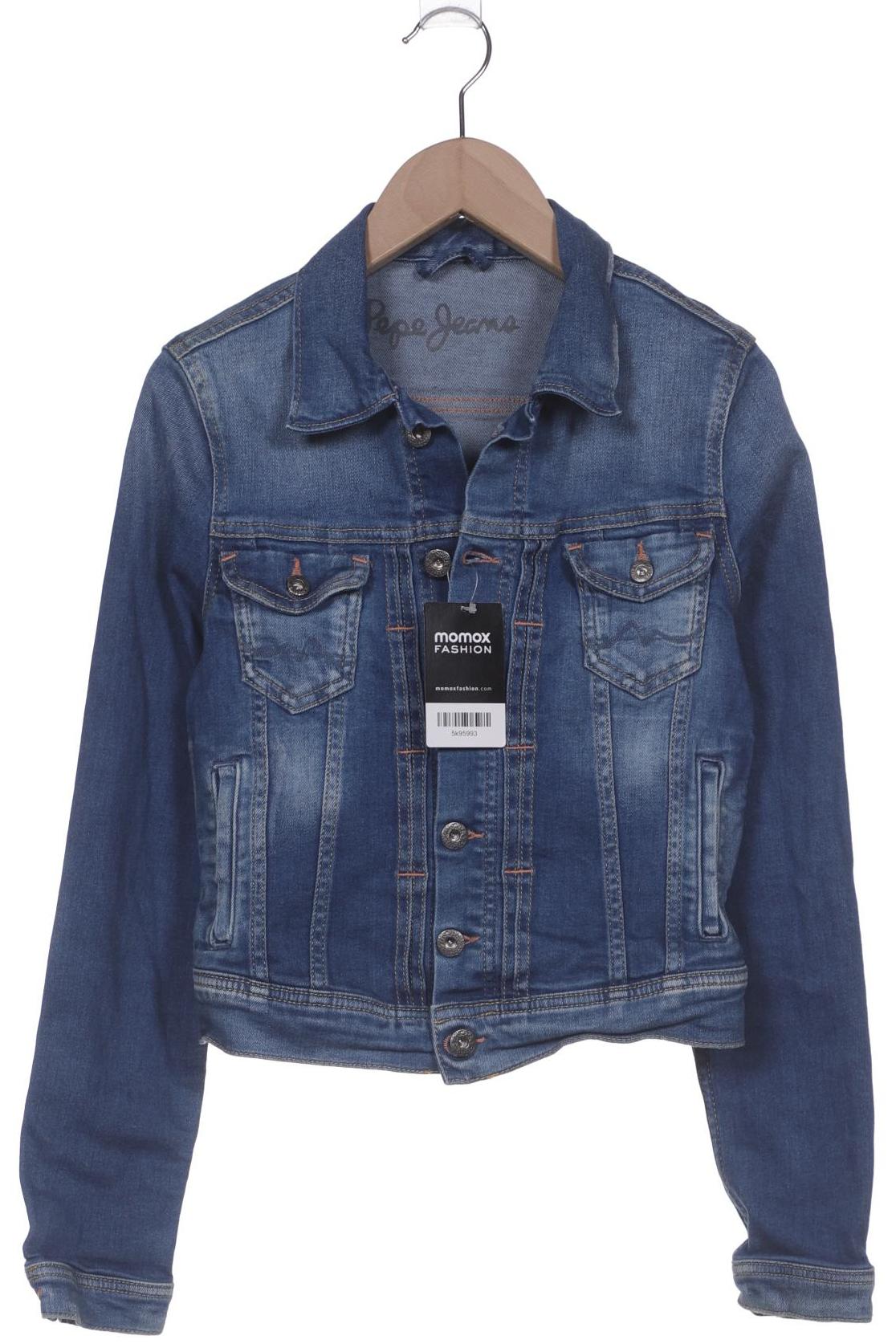 

Pepe Jeans Damen Jacke, blau, Gr. 36