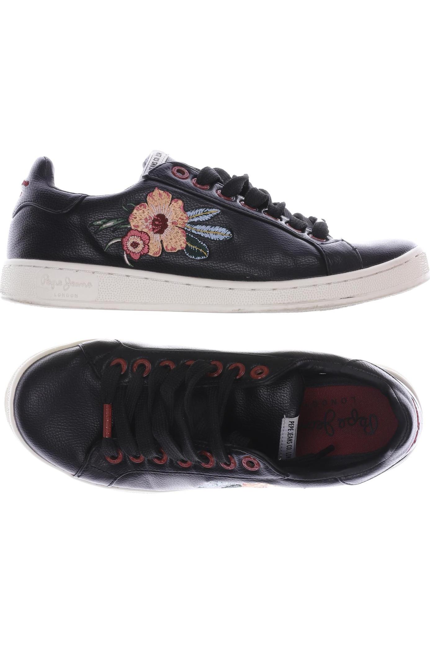 

Pepe Jeans Damen Sneakers, schwarz