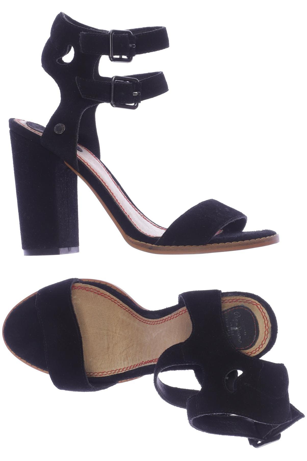 

Pepe Jeans Damen Sandale, schwarz