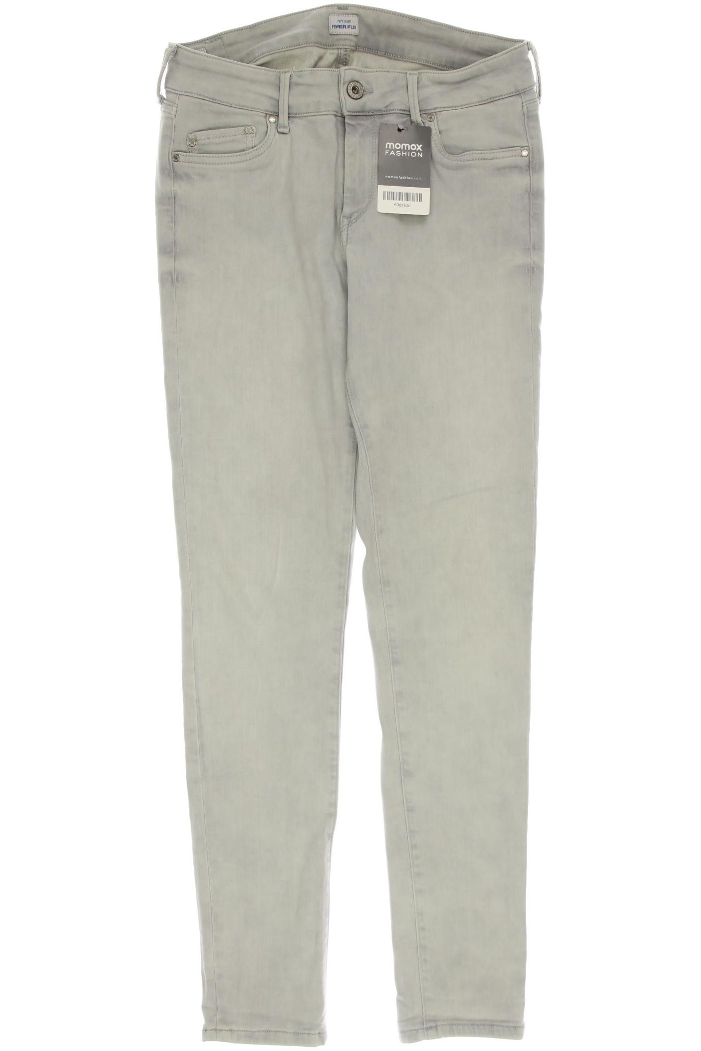 

Pepe Jeans Damen Jeans, grau, Gr. 27
