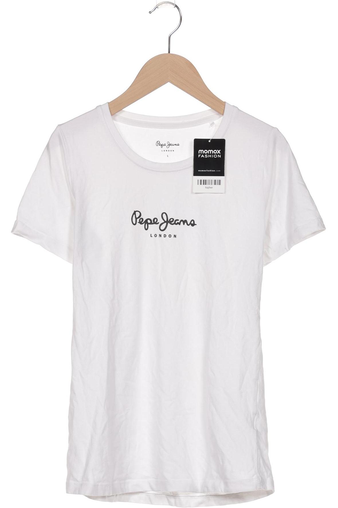 

Pepe Jeans Damen T-Shirt, weiß, Gr. 42