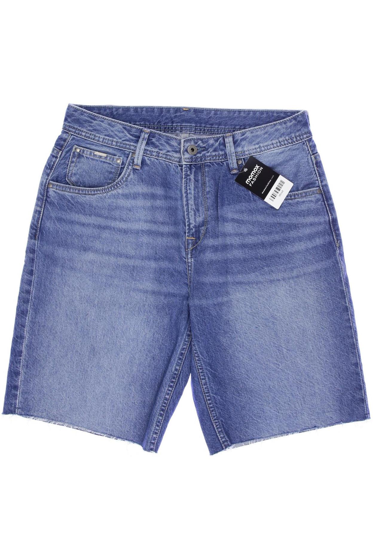 

Pepe Jeans Damen Shorts, blau, Gr. 30