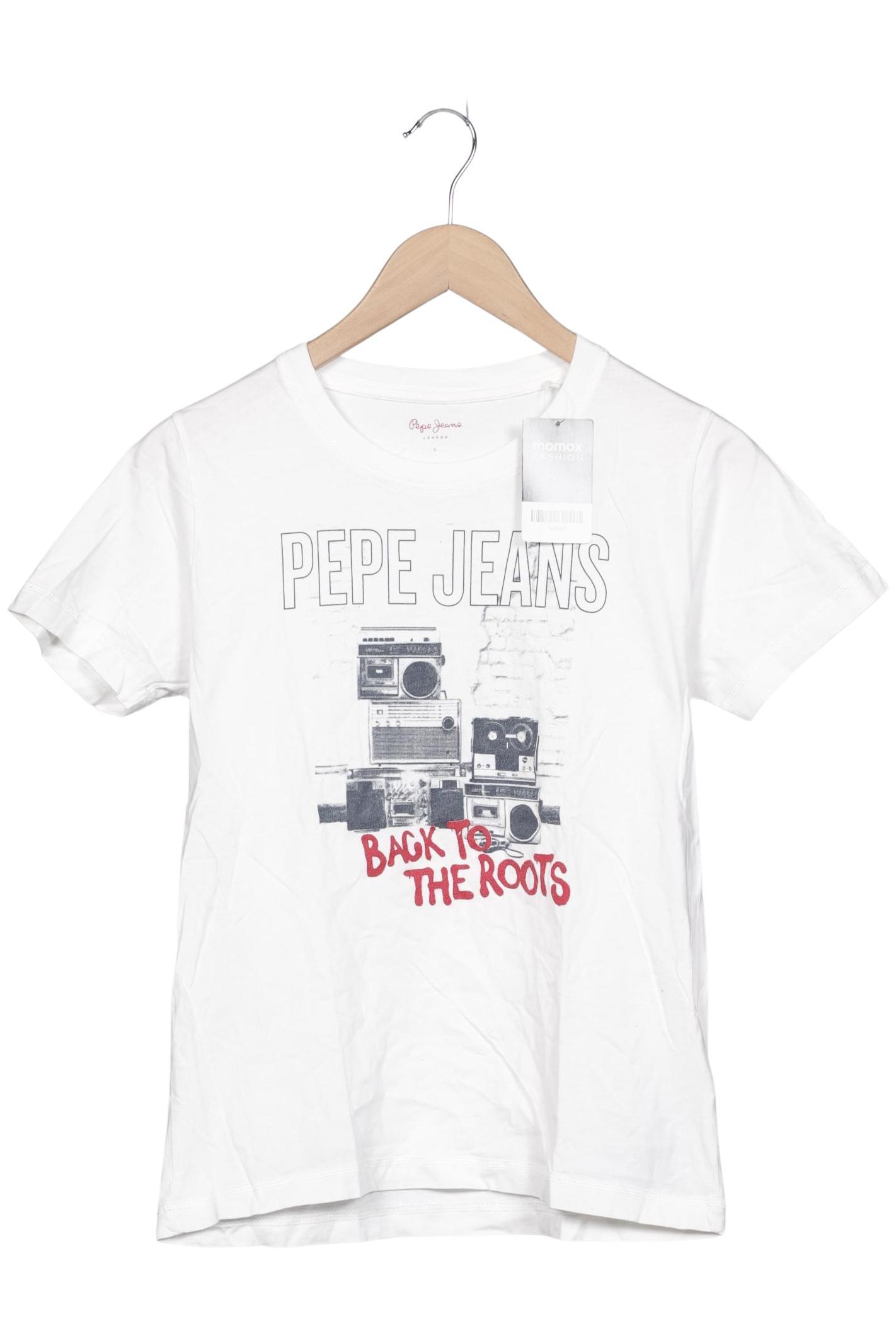 

Pepe Jeans Damen T-Shirt, weiß, Gr. 36