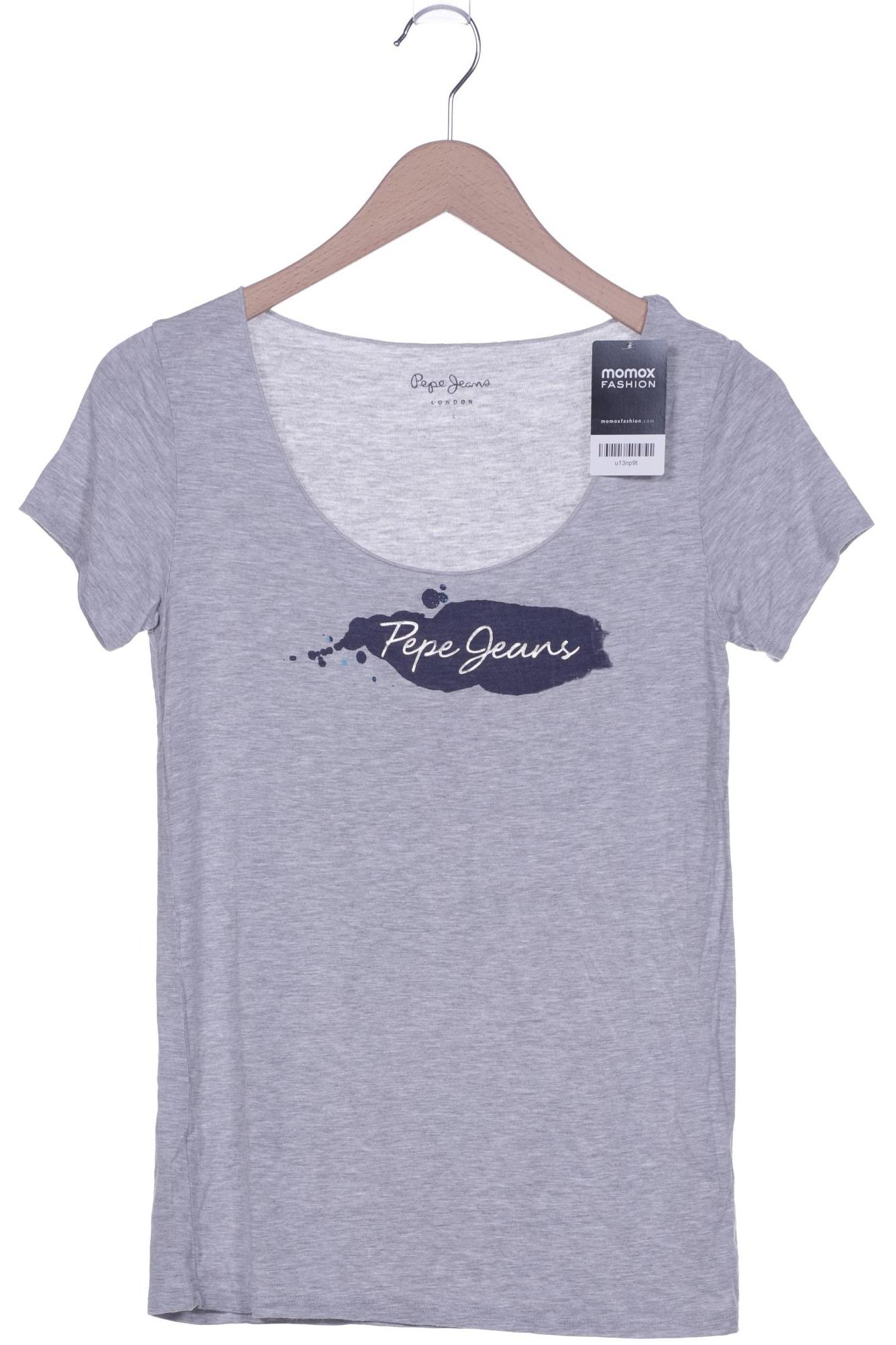 

Pepe Jeans Damen T-Shirt, grau, Gr. 42