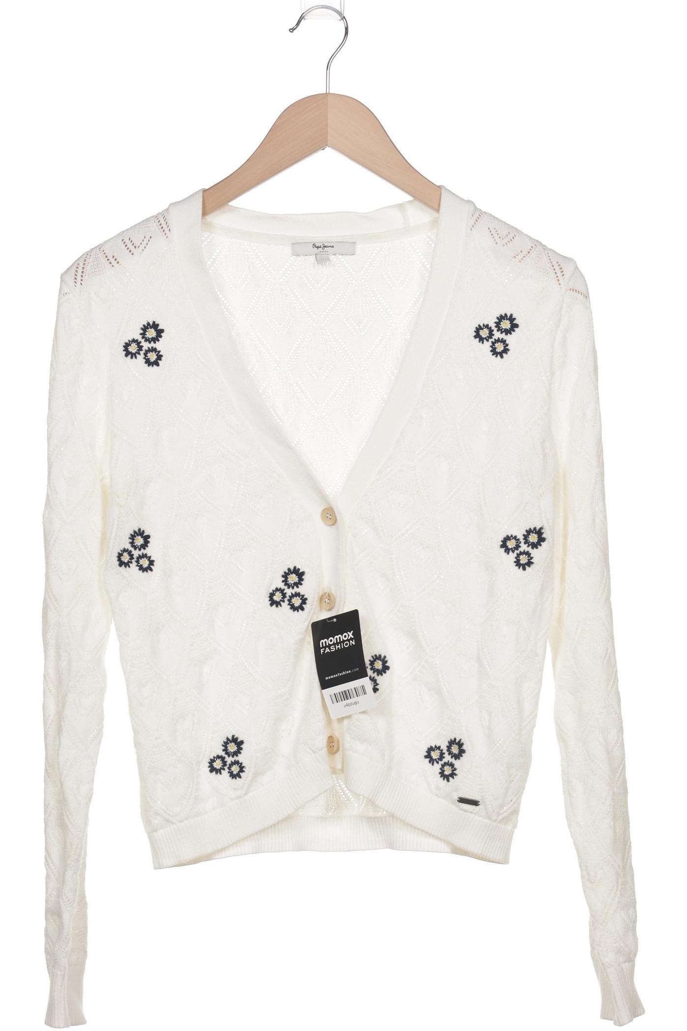 

Pepe Jeans Damen Strickjacke, cremeweiß, Gr. 36