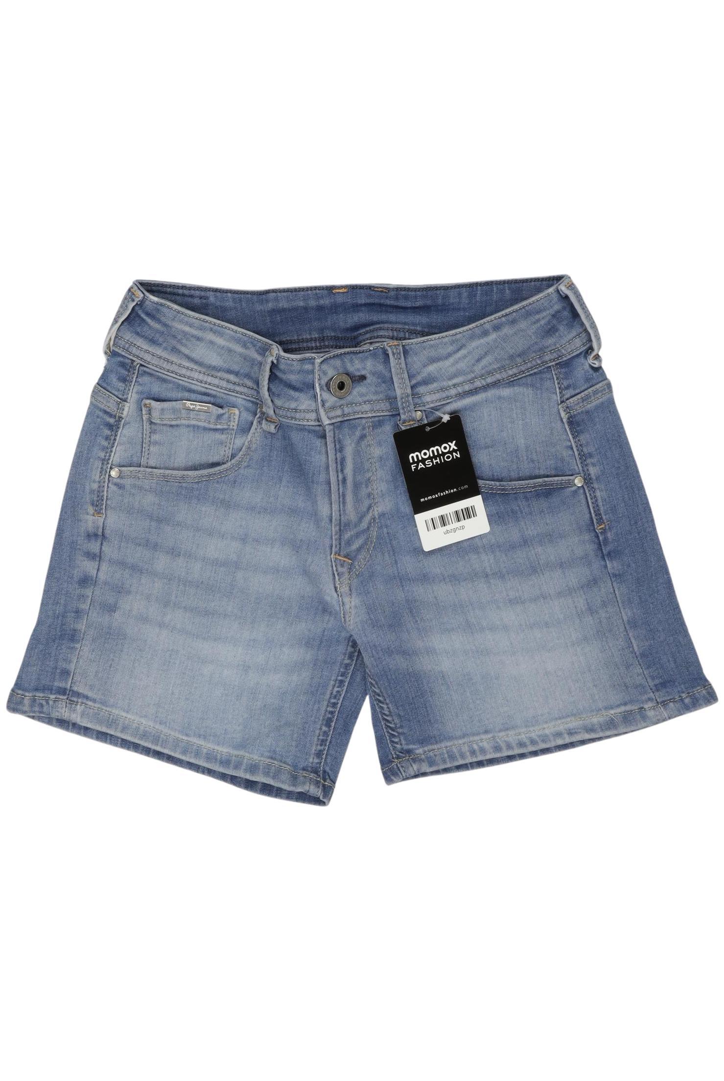 

Pepe Jeans Damen Shorts, blau, Gr. 25