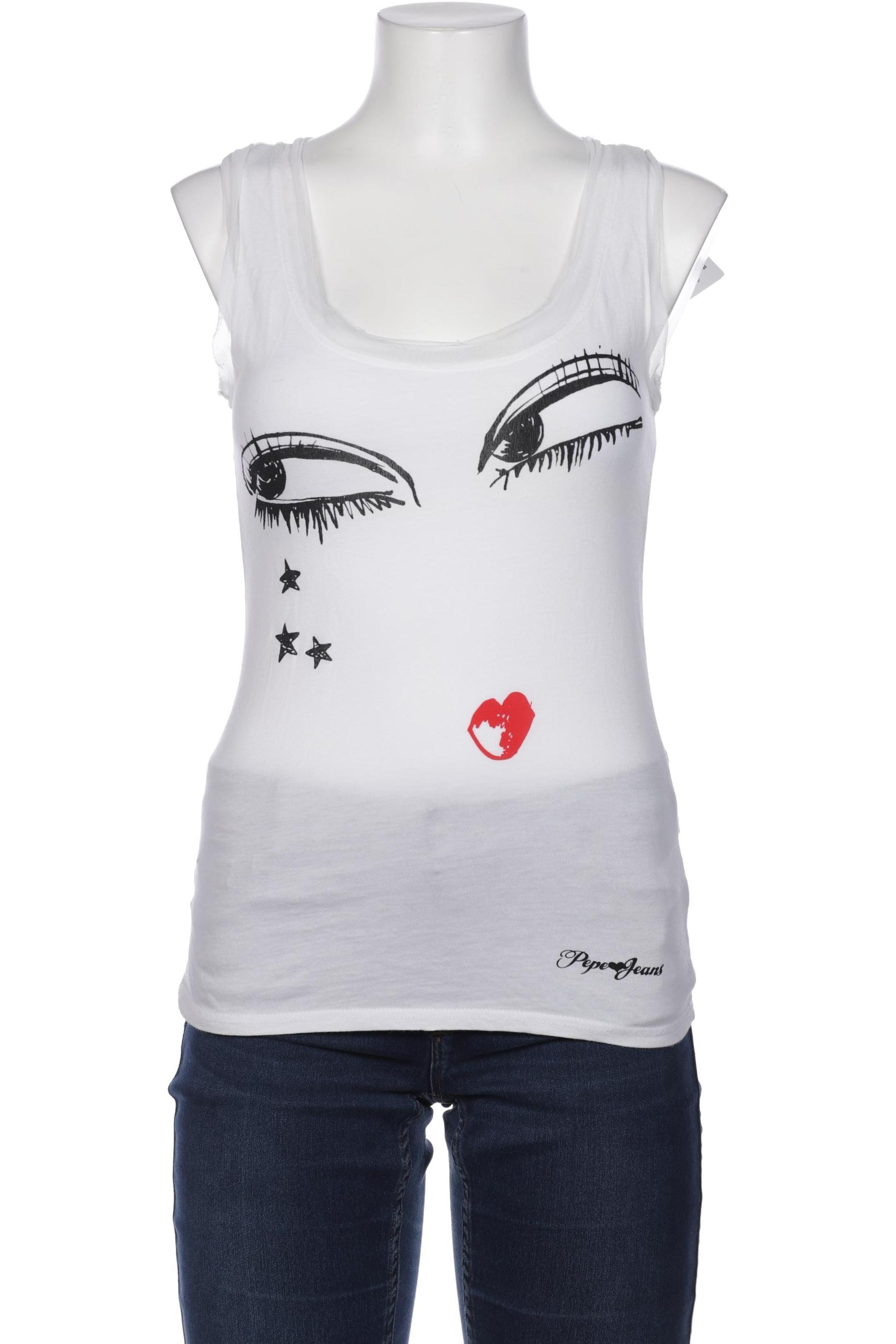

Pepe Jeans Damen Top, weiß, Gr. 38