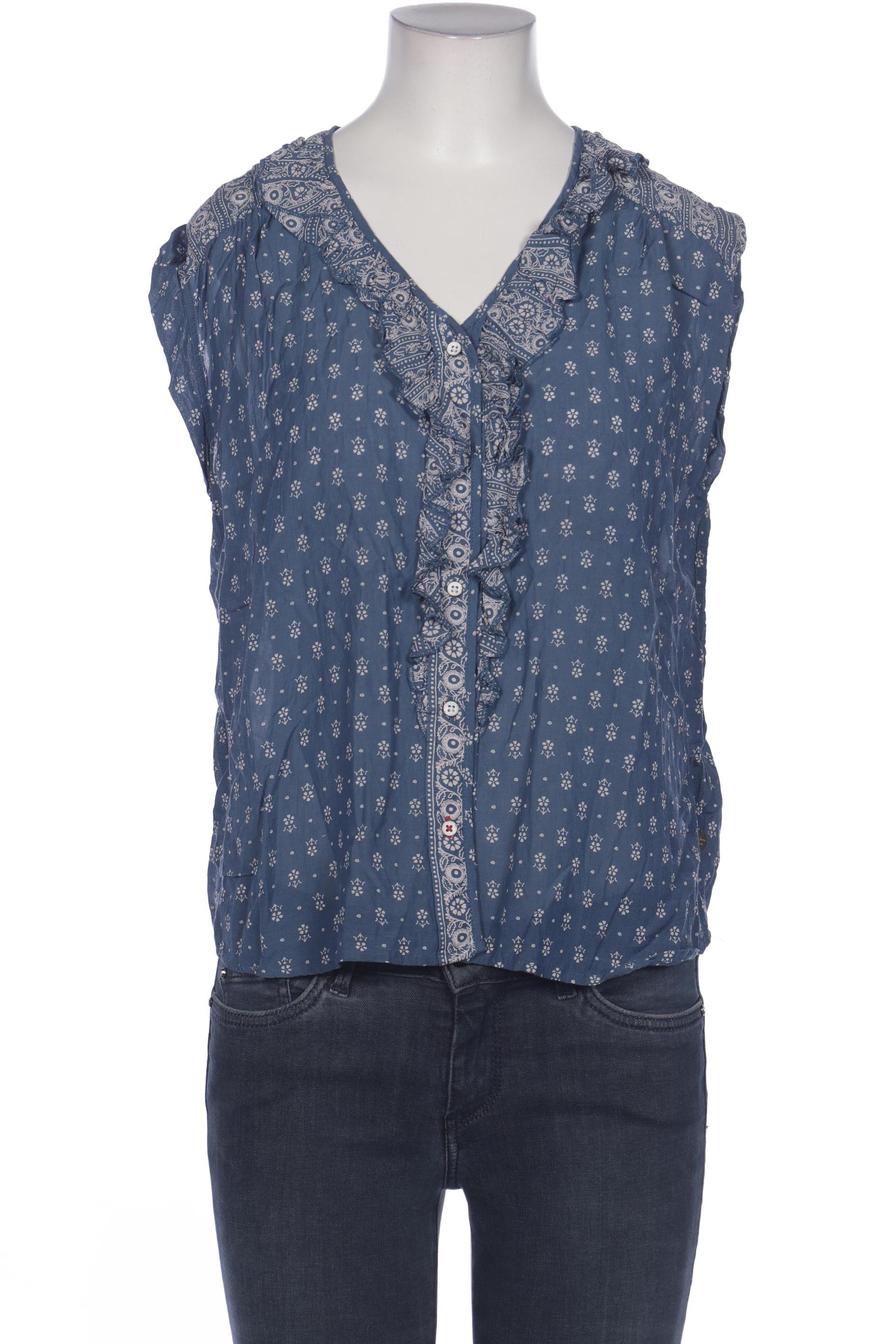 

Pepe Jeans Damen Bluse, blau, Gr. 36