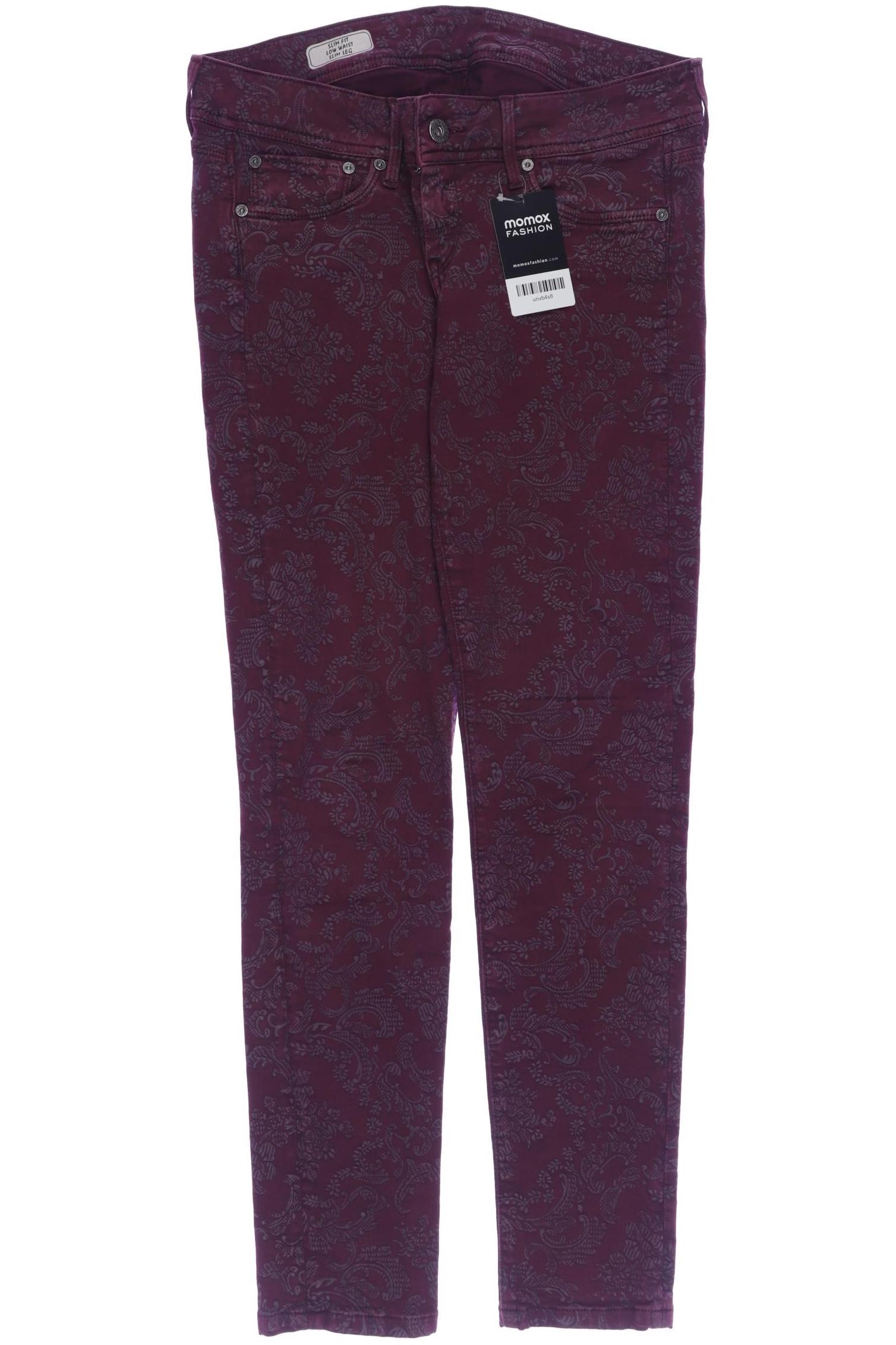 

Pepe Jeans Damen Jeans, bordeaux, Gr. 30