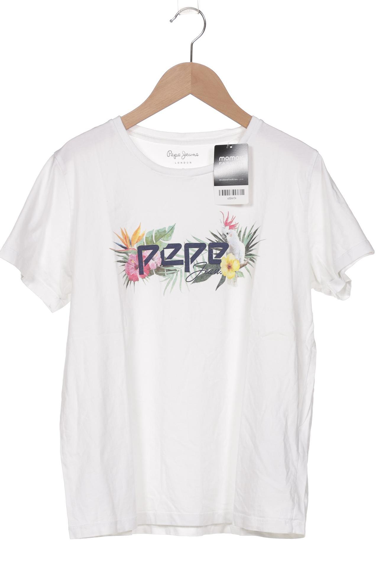 

Pepe Jeans Damen T-Shirt, weiß, Gr. 44