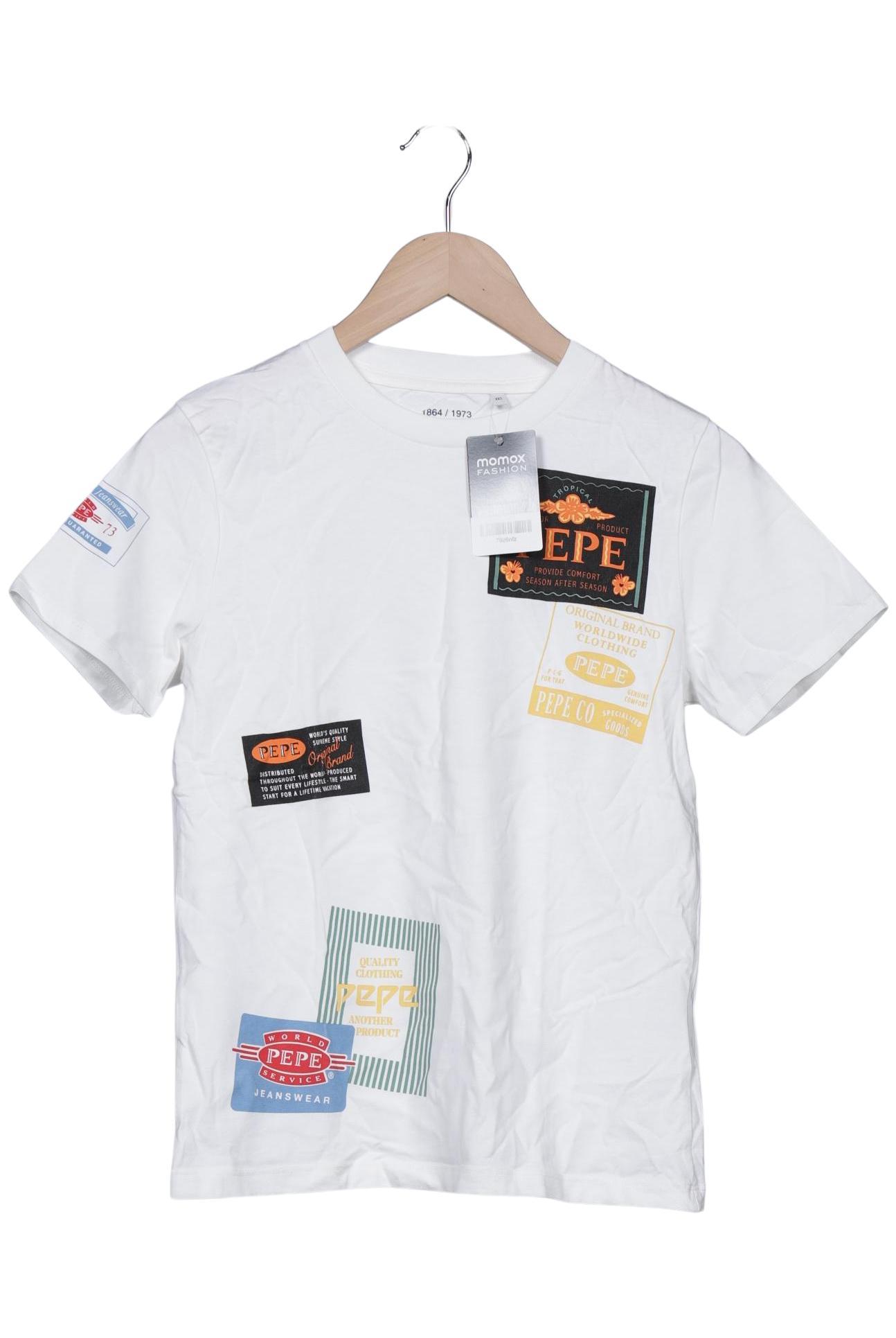 

Pepe Jeans Damen T-Shirt, weiß, Gr. 32