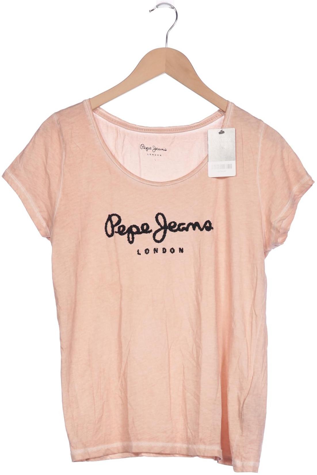 

Pepe Jeans Damen T-Shirt, beige, Gr. 42