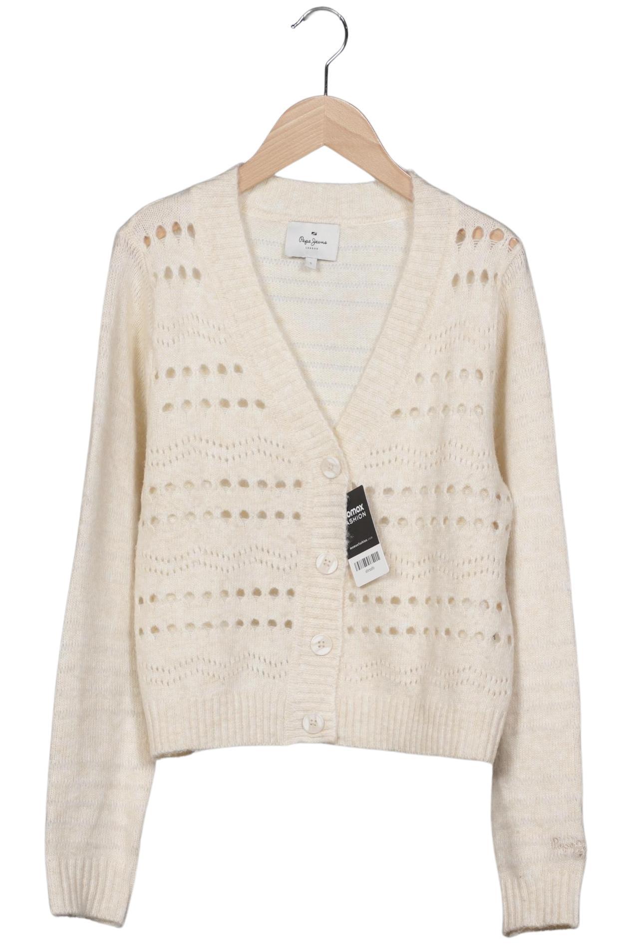 

Pepe Jeans Damen Strickjacke, cremeweiß, Gr. 36