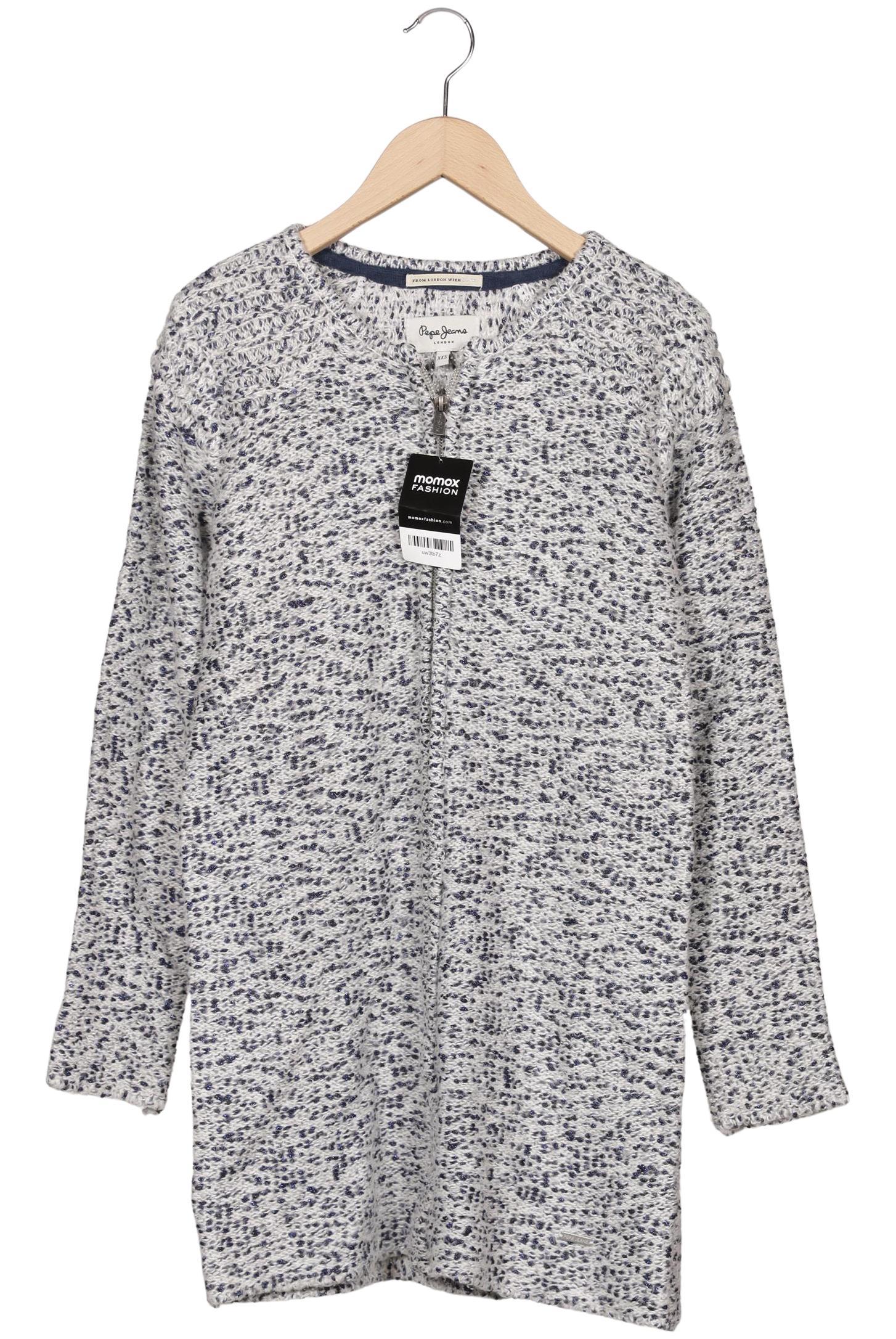 

Pepe Jeans Damen Strickjacke, weiß, Gr. 32