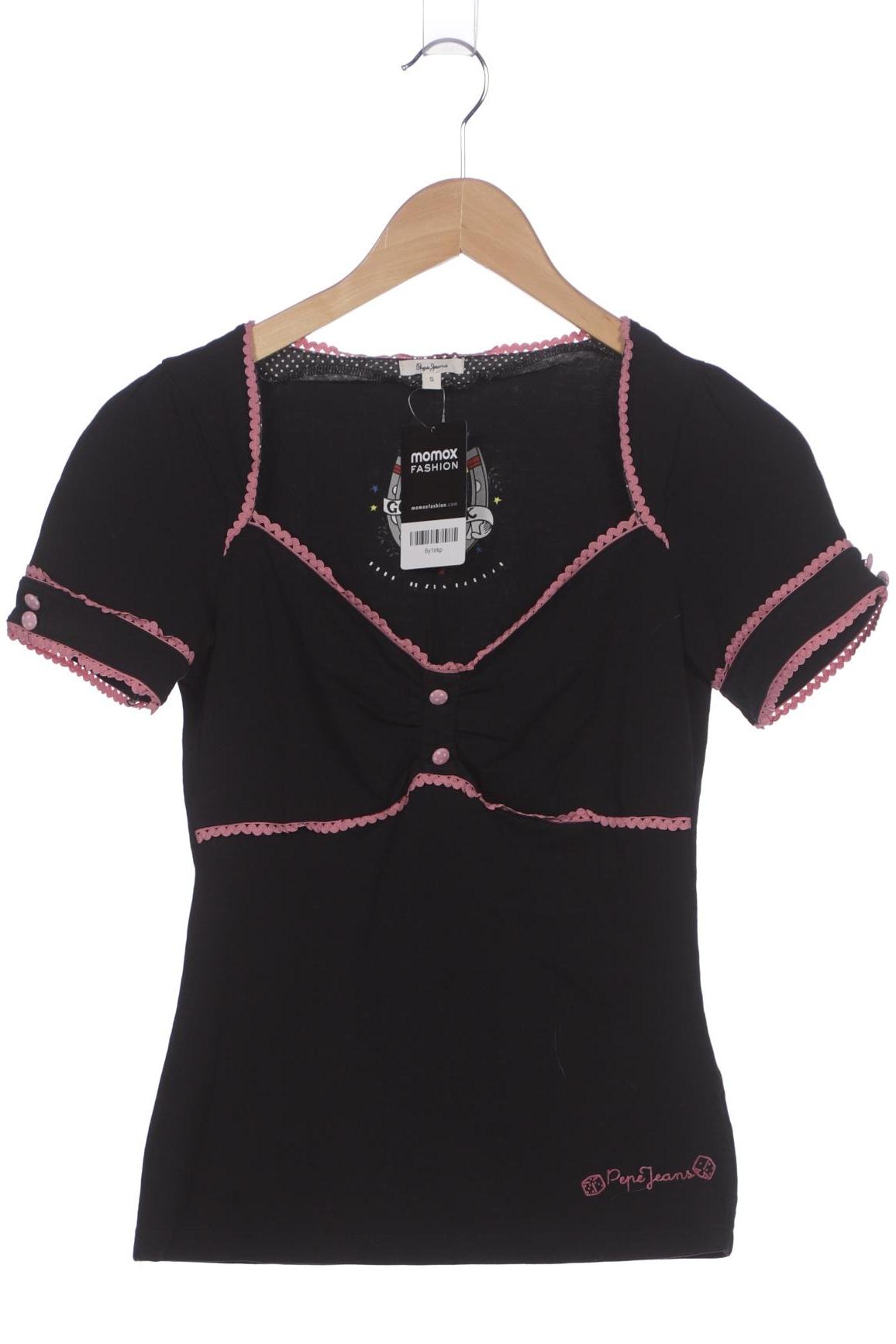 

Pepe Jeans Damen T-Shirt, schwarz, Gr. 36