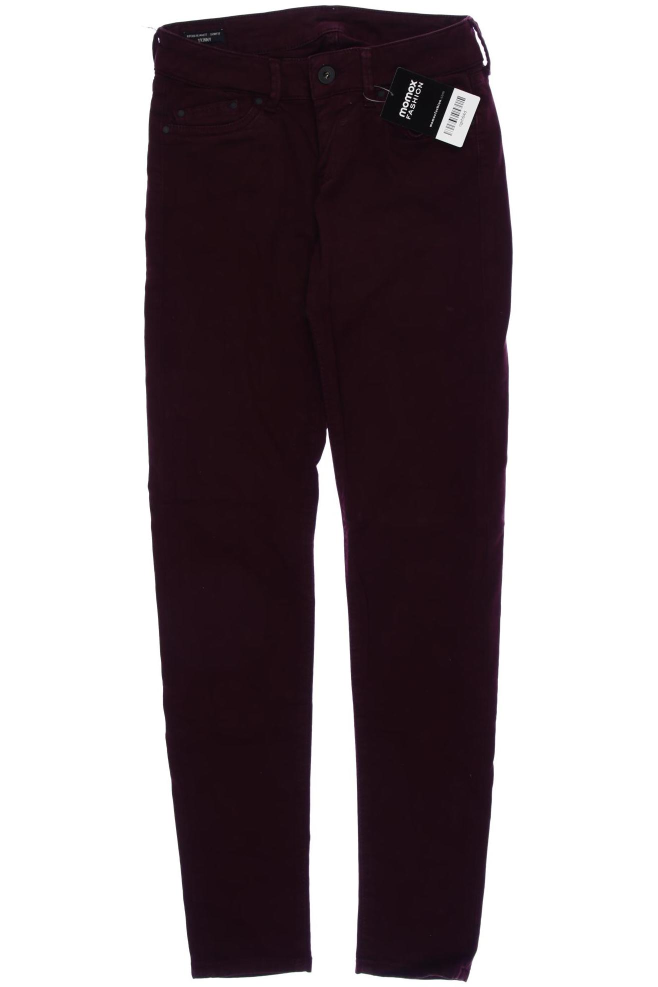 

Pepe Jeans Damen Jeans, bordeaux, Gr. 26