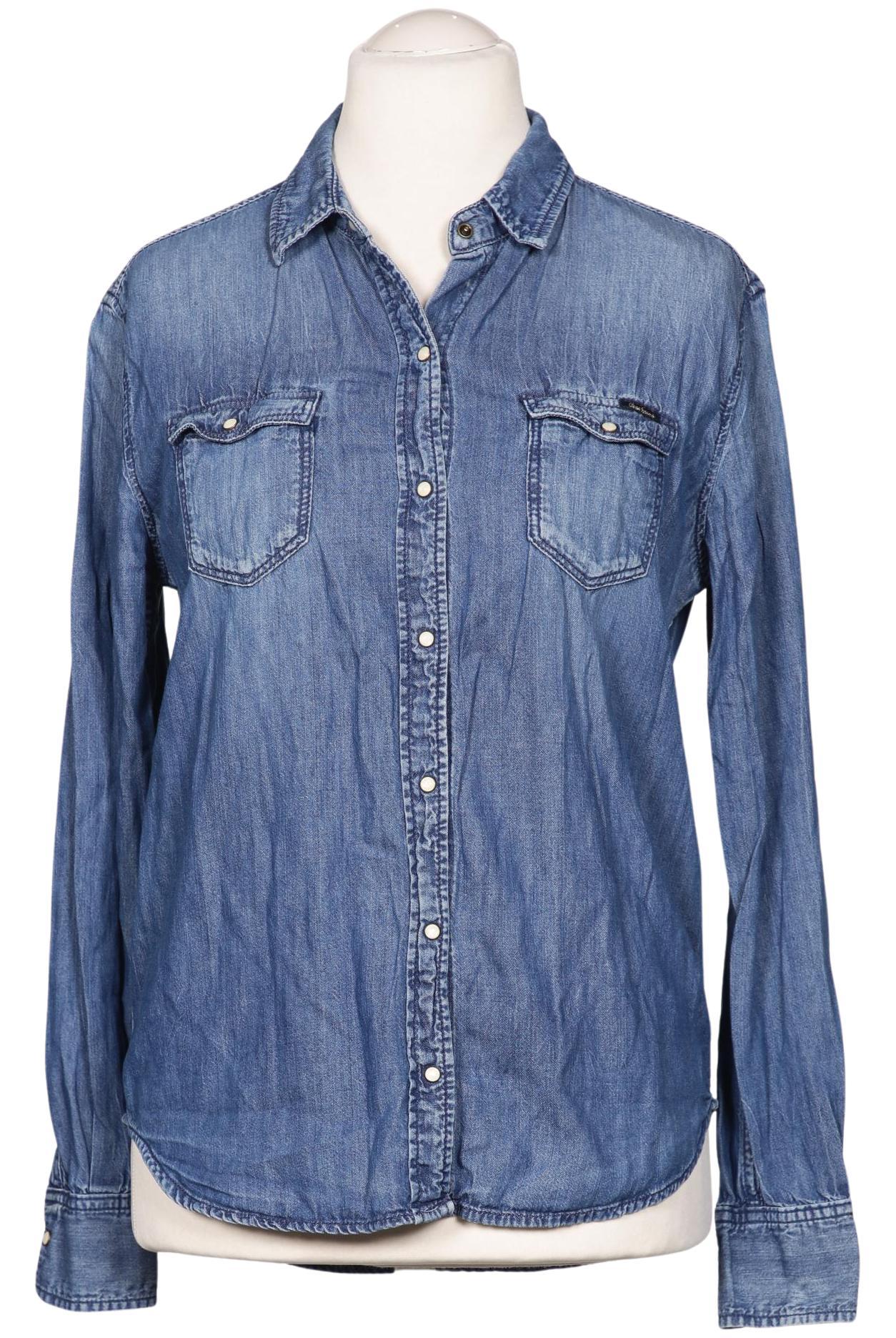 

Pepe Jeans Damen Bluse, blau, Gr. 42