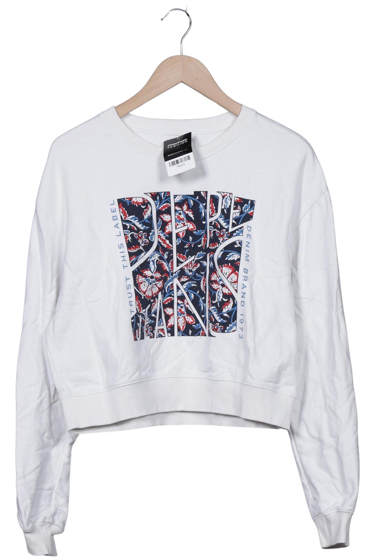 

Pepe Jeans Damen Sweatshirt, weiß, Gr. 42