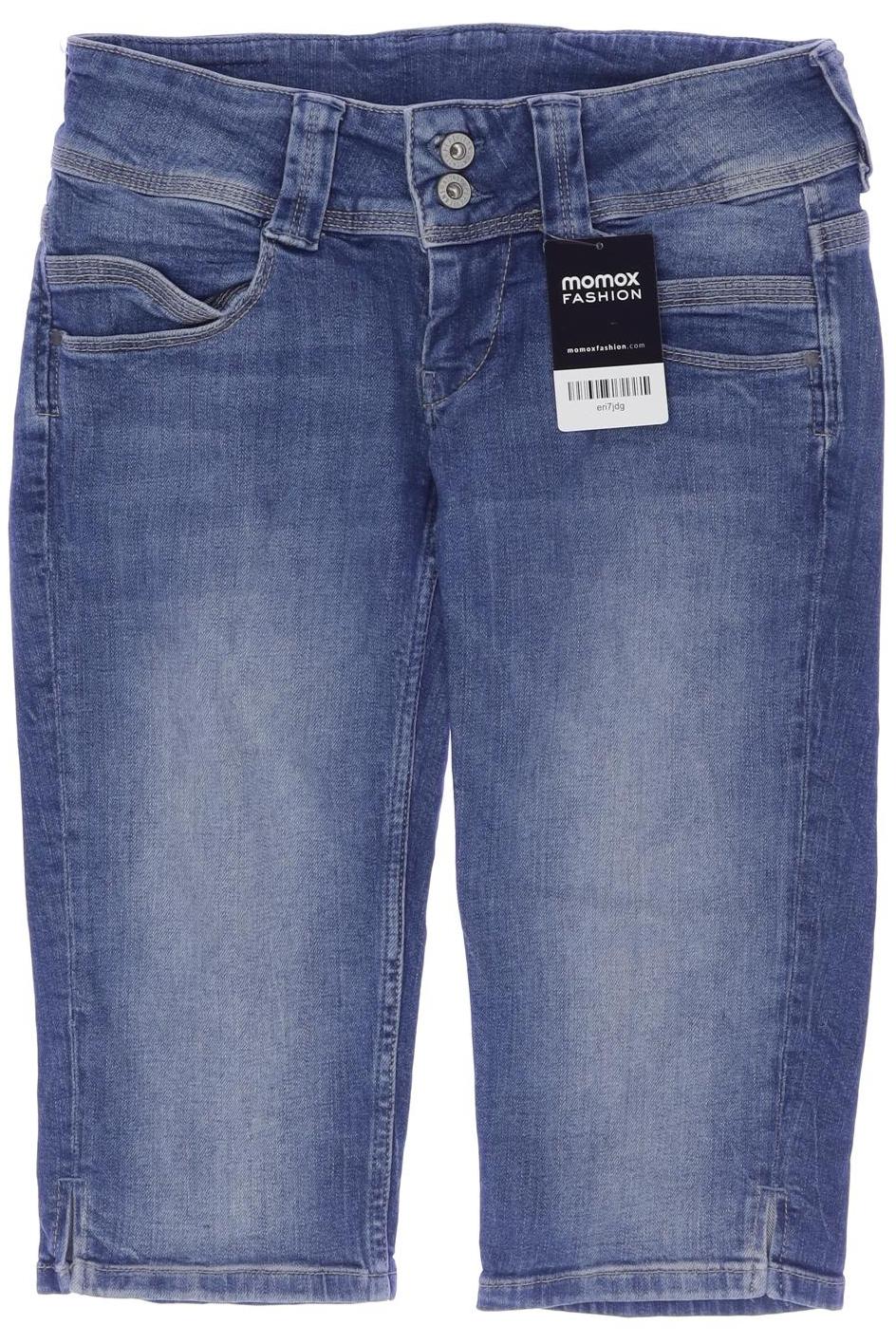 

Pepe Jeans Damen Shorts, blau, Gr. 26