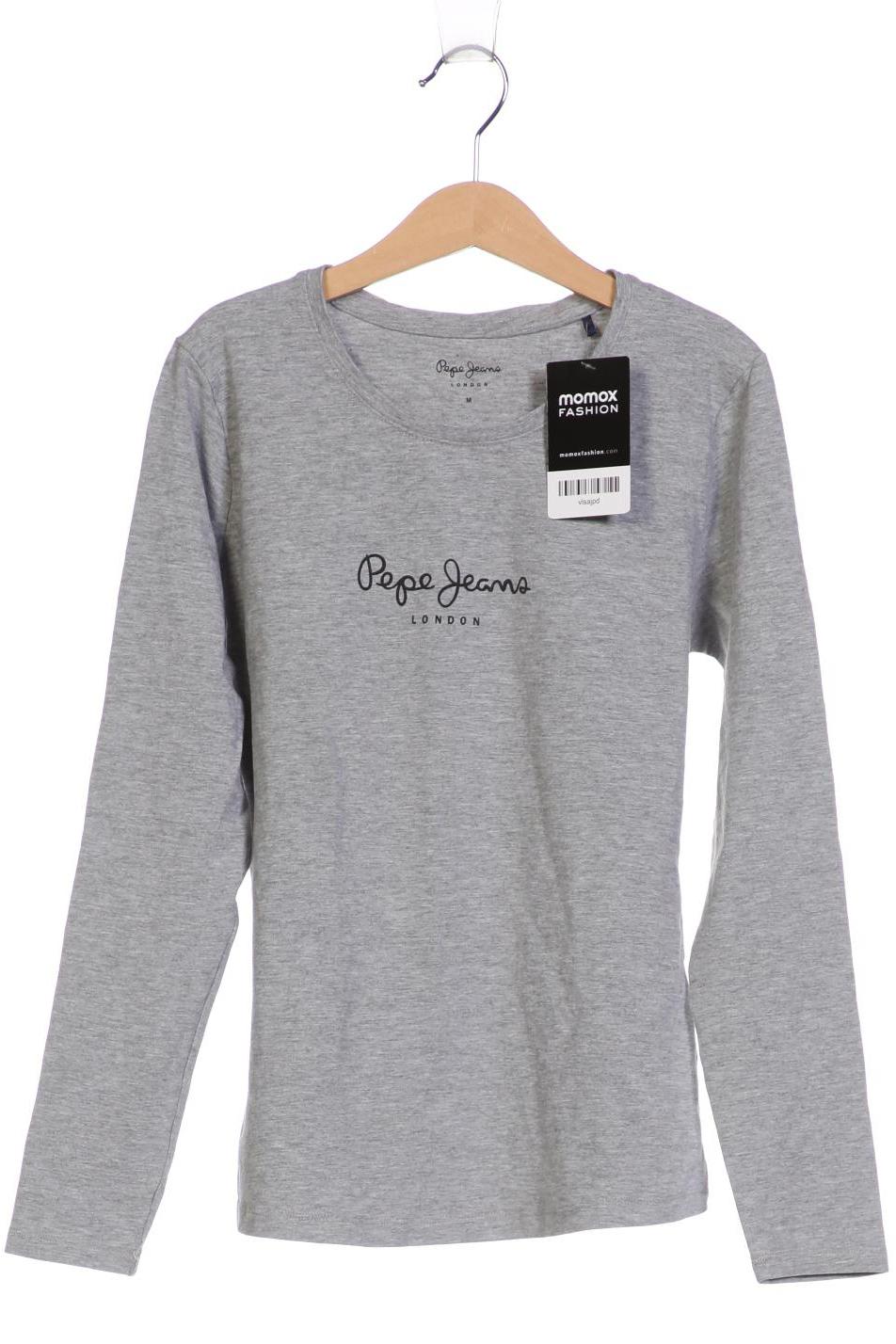 

Pepe Jeans Damen Langarmshirt, grau, Gr. 38