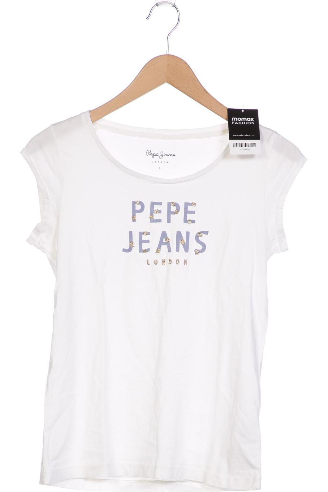

Pepe Jeans Damen T-Shirt, weiß, Gr. 36
