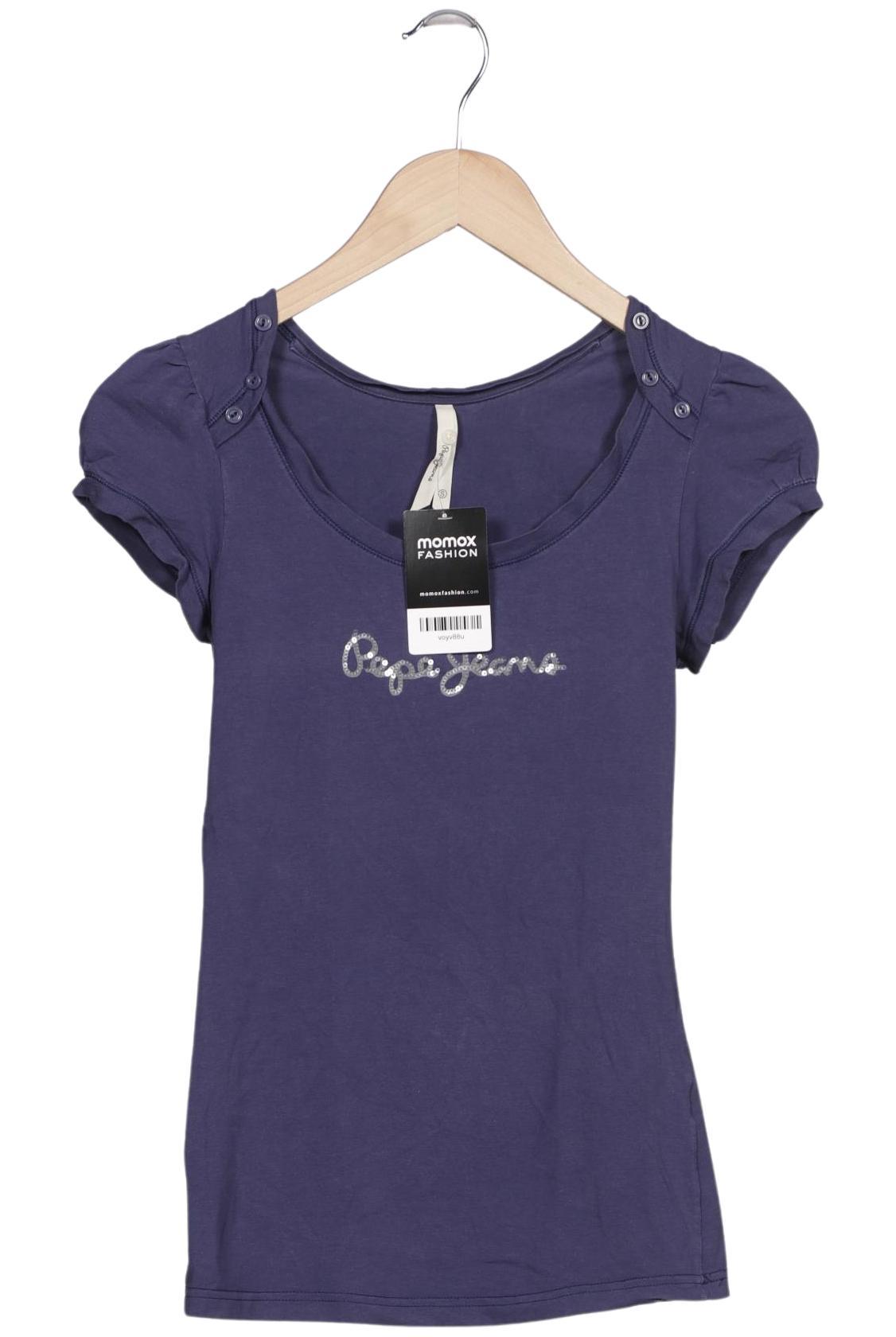 

Pepe Jeans Damen T-Shirt, blau, Gr. 36