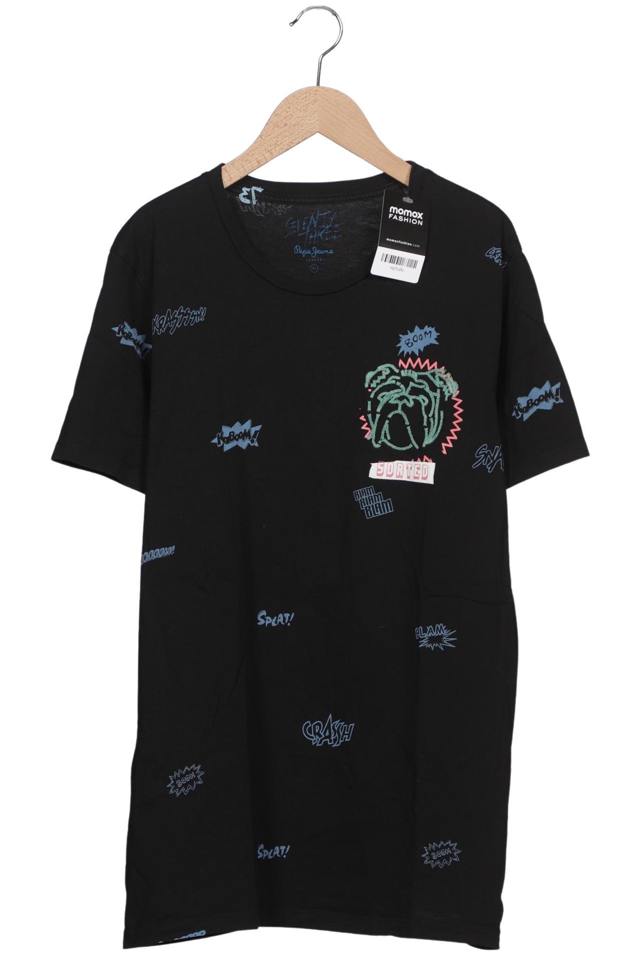 

Pepe Jeans Damen T-Shirt, schwarz, Gr. 44