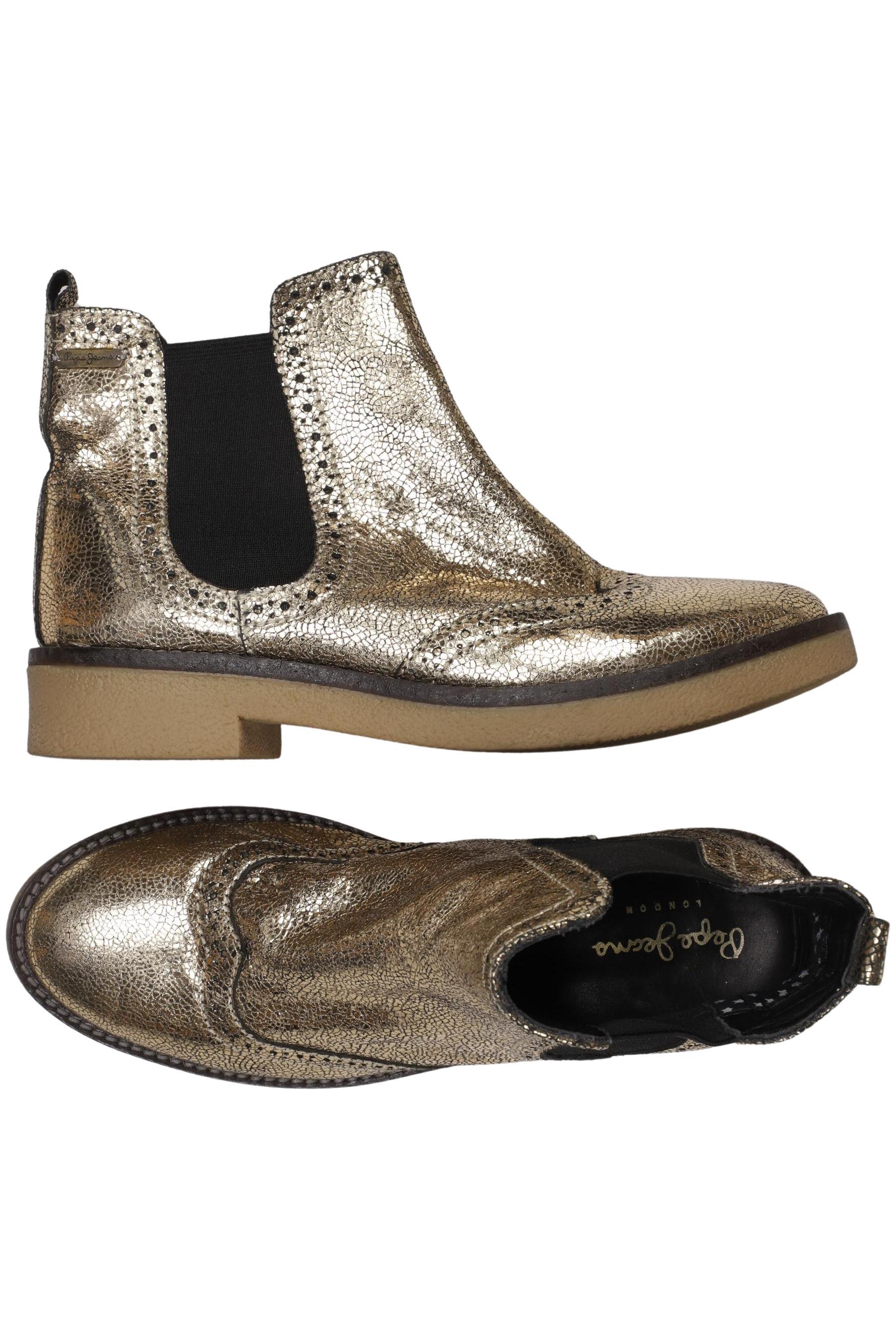 

Pepe Jeans Damen Stiefelette, gold, Gr. 39